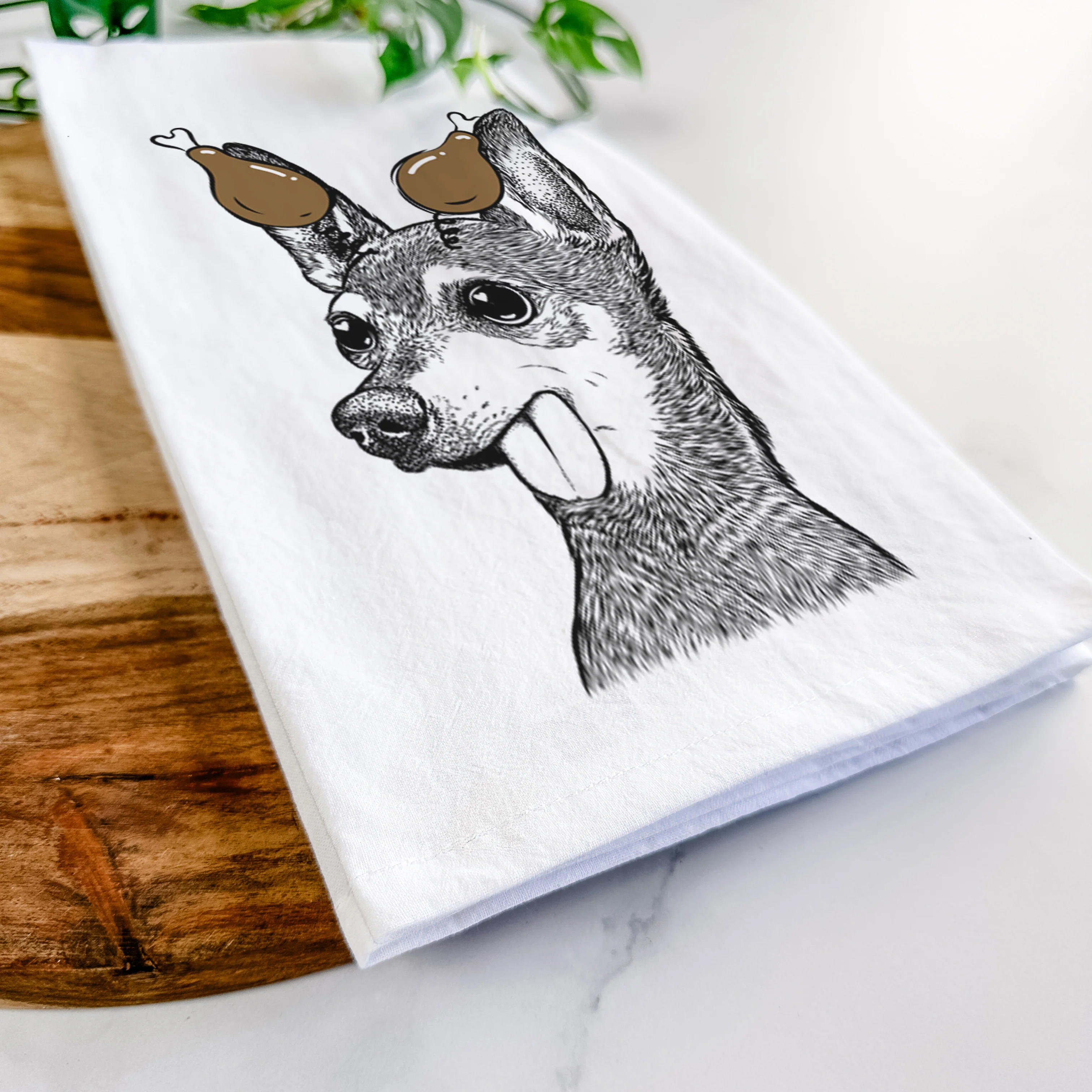 Aaron the Chihuahua Tea Towel - Image 11