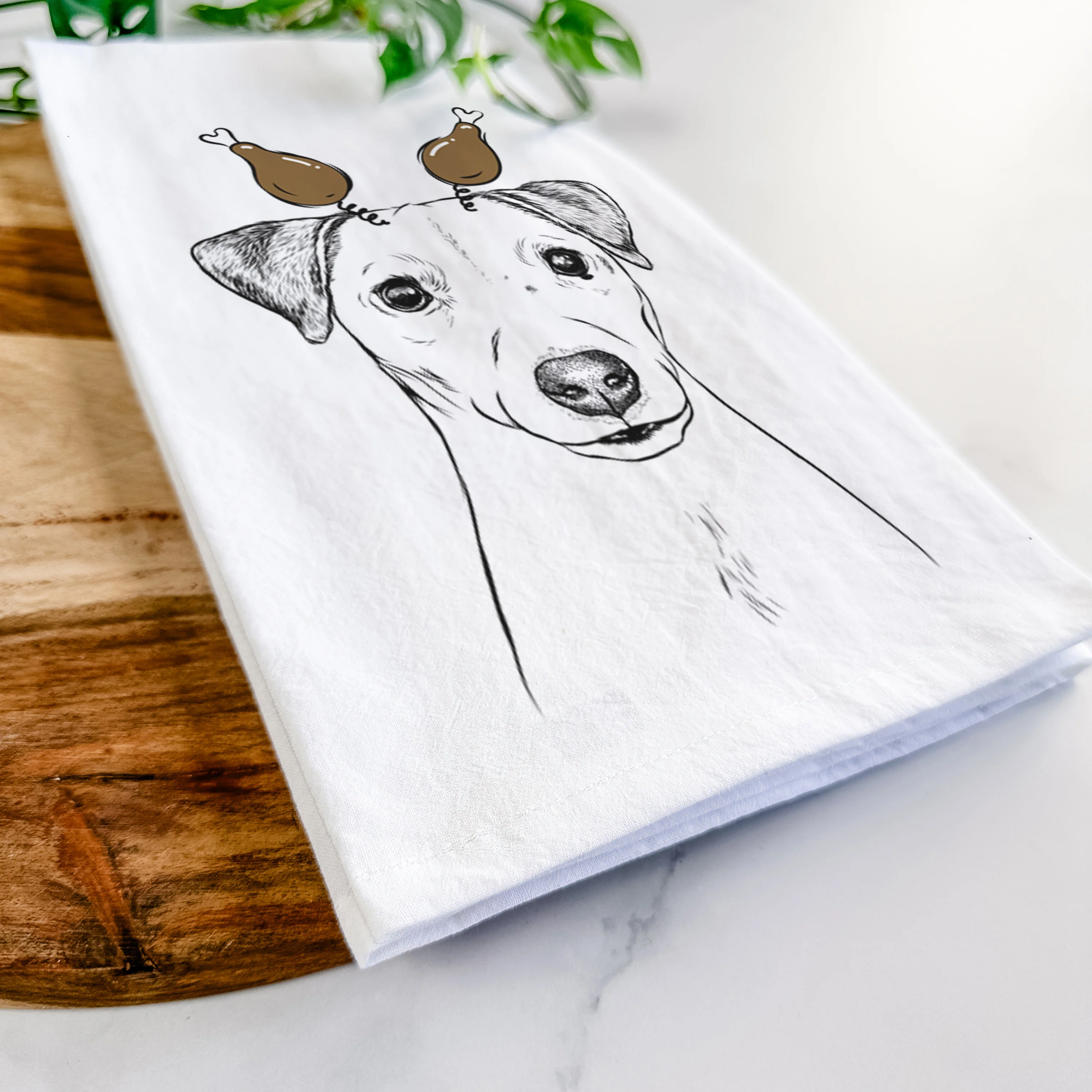 Ally the Jack Russell Terrier Tea Towel - Image 11