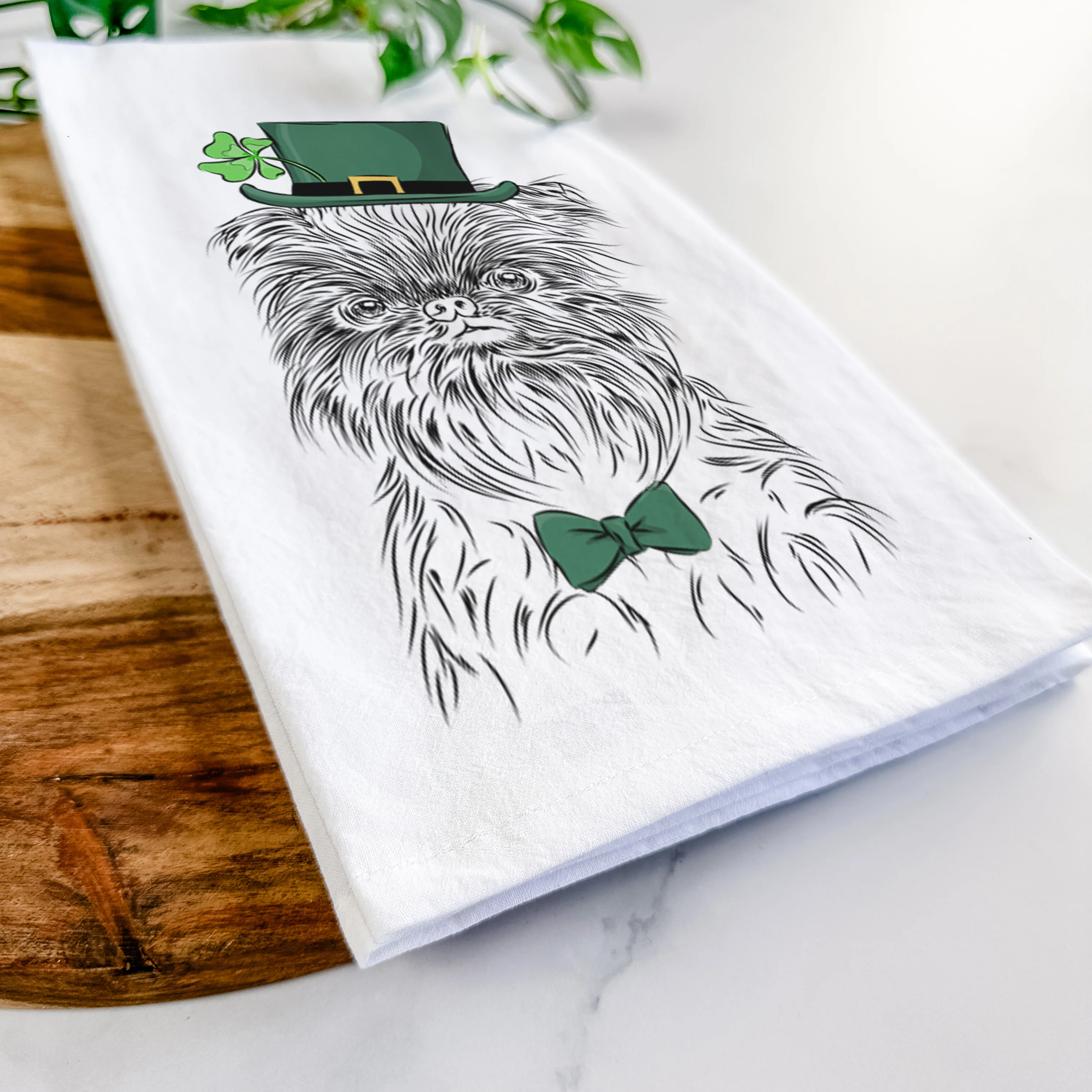 Alo the Brussels Griffon Tea Towel - Image 13