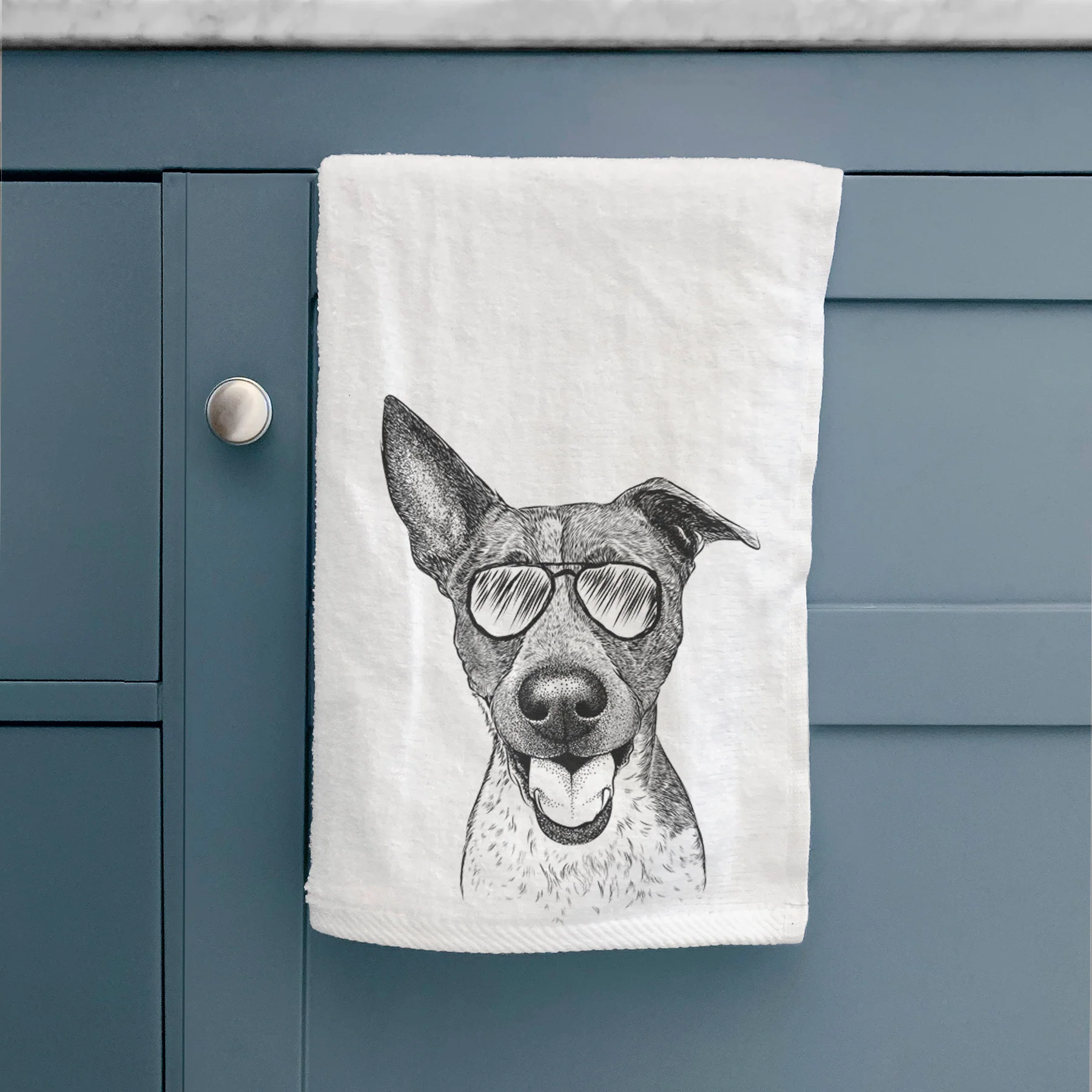 Amigo the Heeler Mix Decorative Hand Towel - Image 3