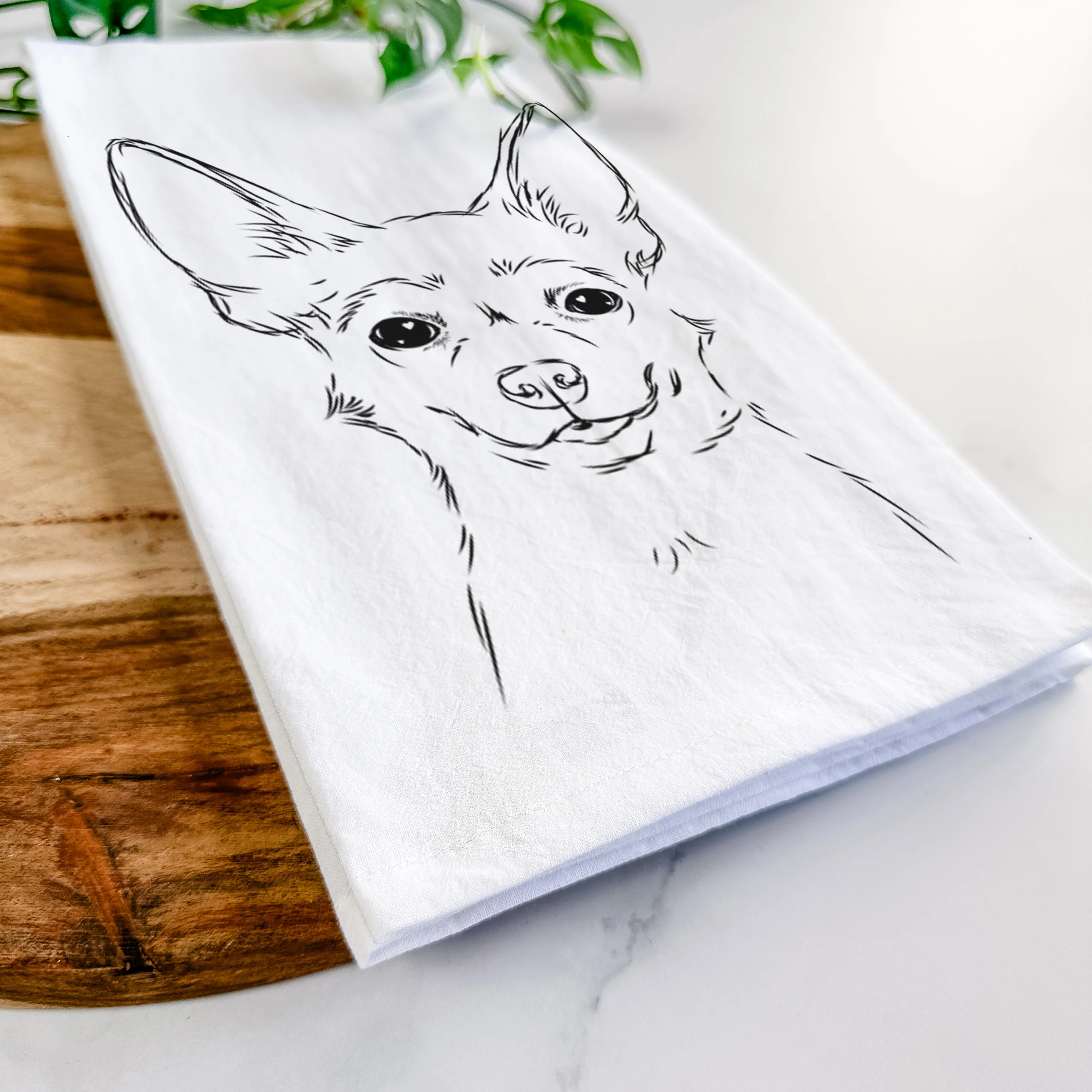 Amos the Chihuahua Tea Towel - Image 5