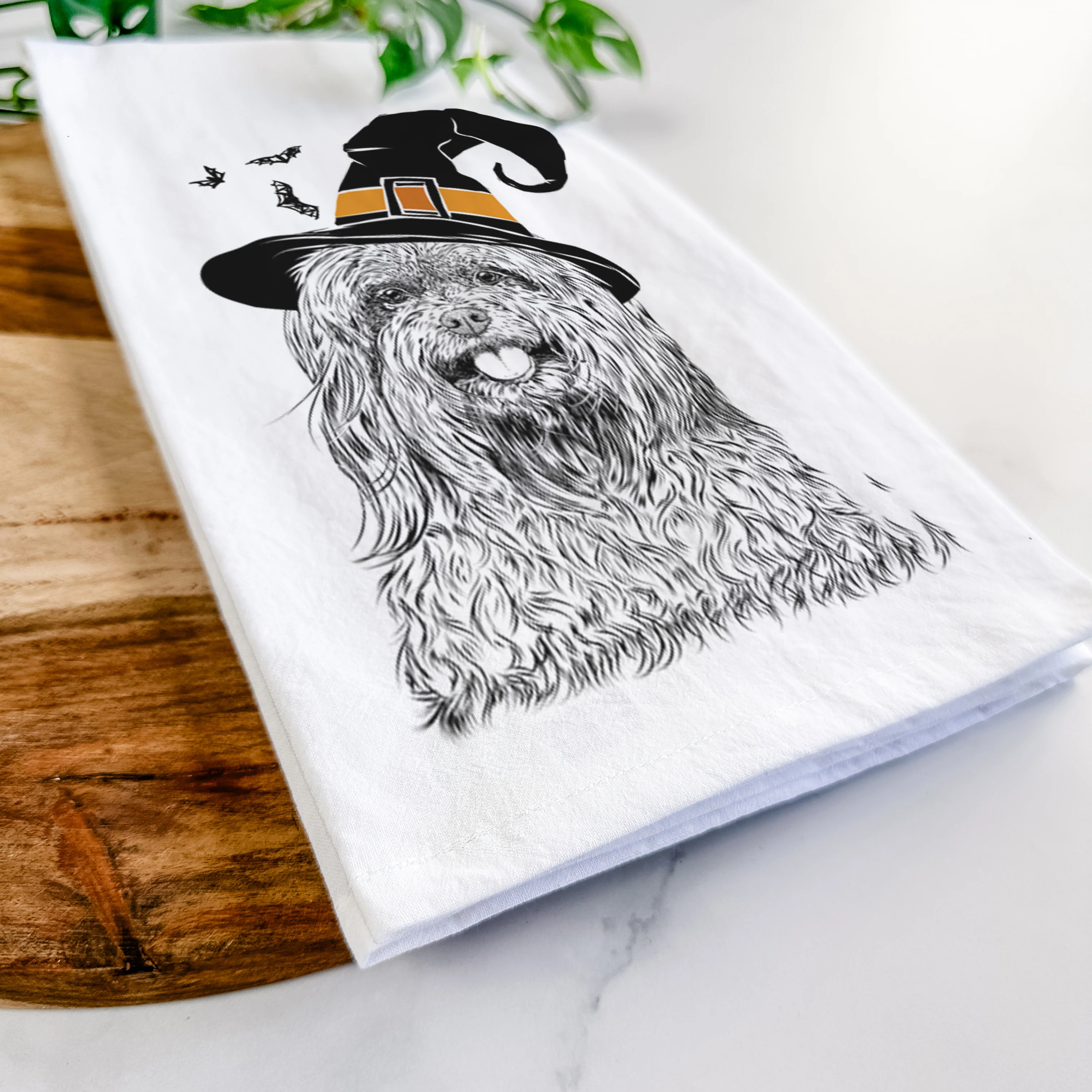 Annie the Mixed Breed Tea Towel - Image 8
