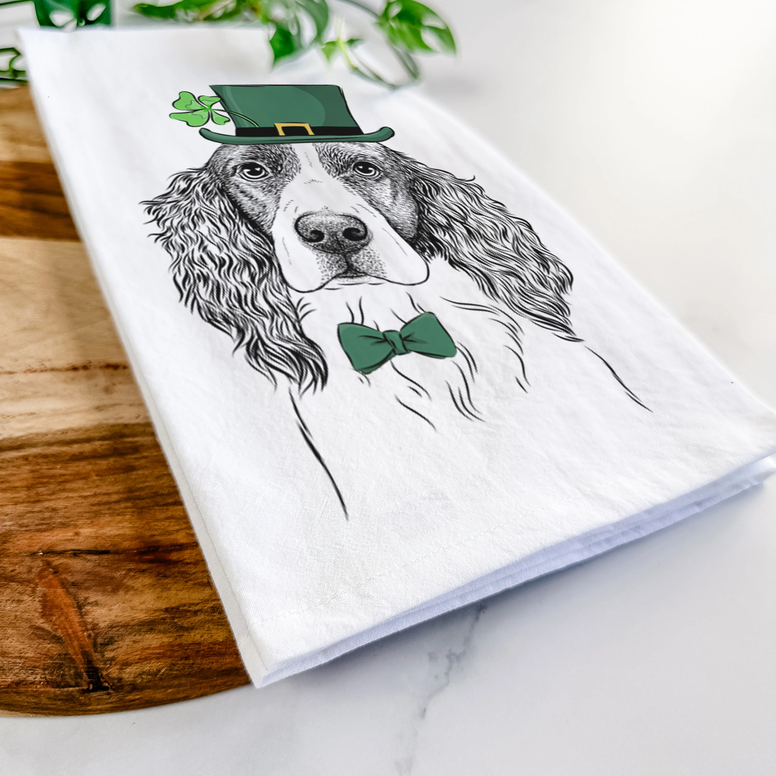 Annie the English Springer Spaniel Tea Towel - Image 13