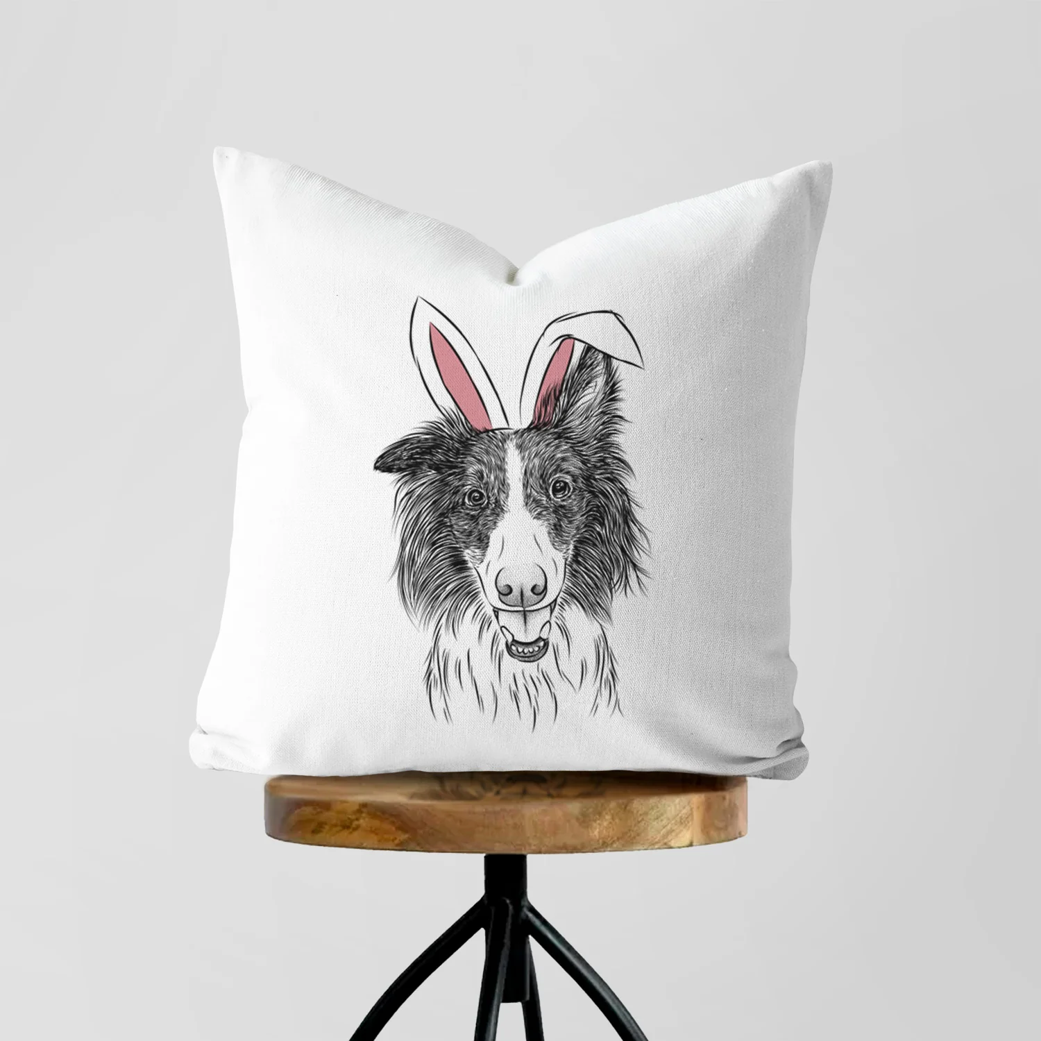 Archie the Silken Windhound - Throw Pillow Cover - Image 5