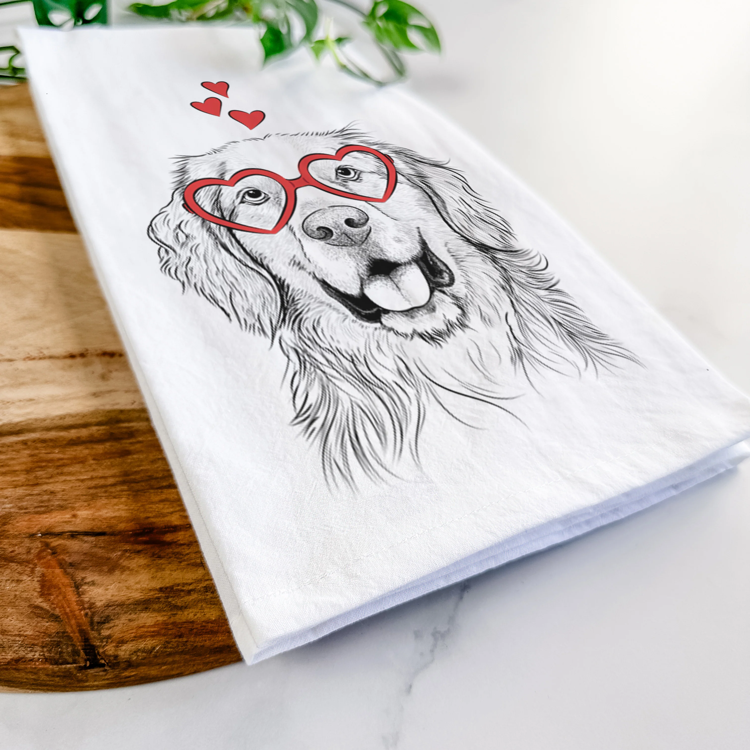 Archie Benjamin the Mixed Breed Tea Towel - Image 7