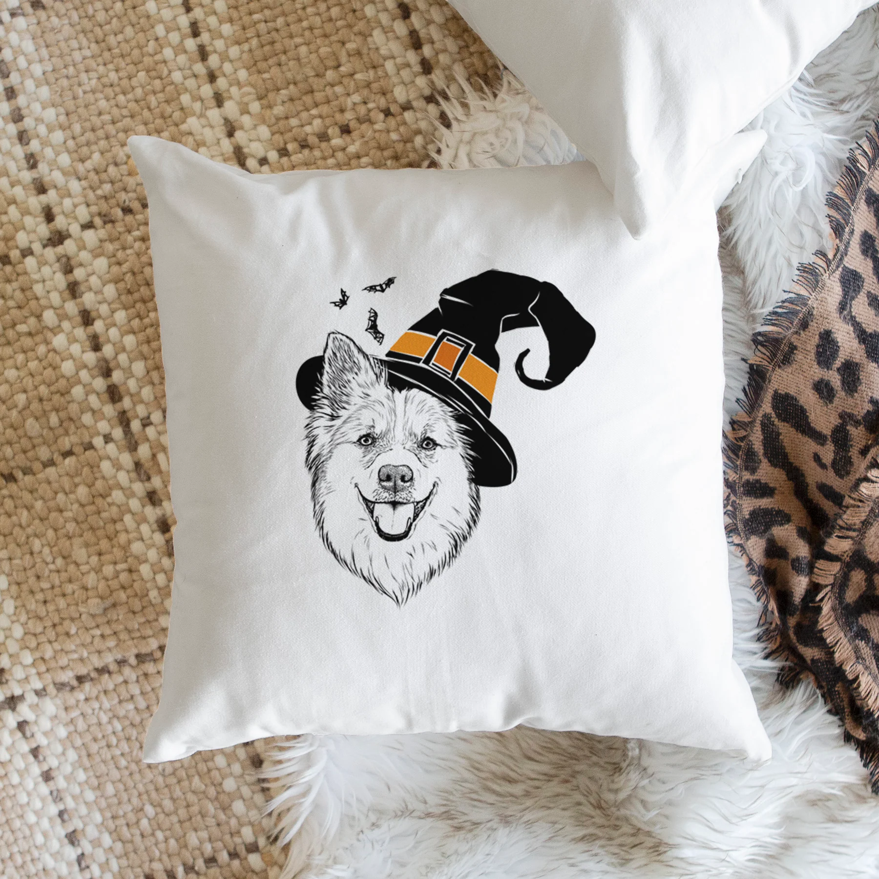 Ari the Icelandic Sheepdog - Throw Pillow Cover - Image 2