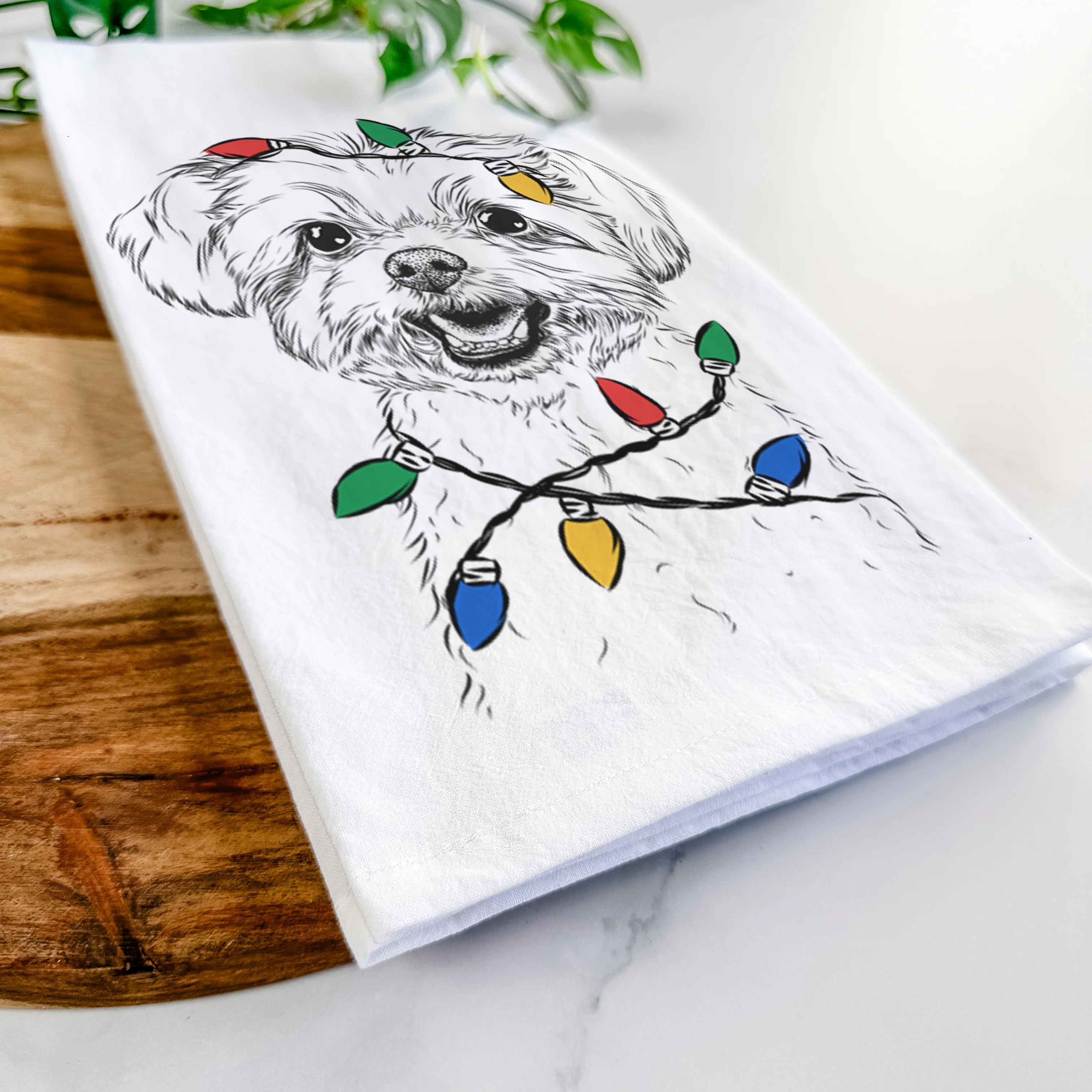 Aspen the Morkie Tea Towel - Image 10