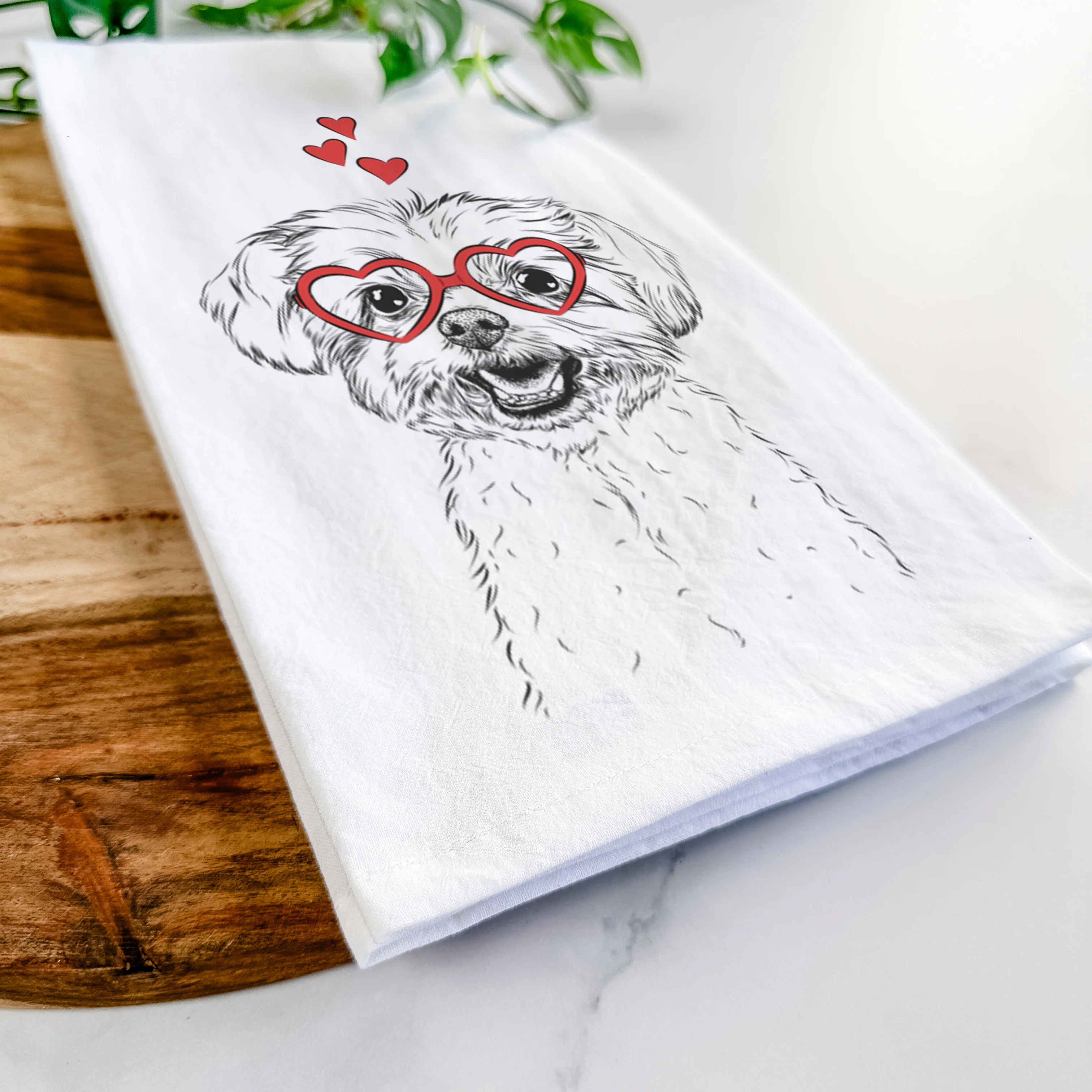 Aspen the Morkie Tea Towel - Image 7