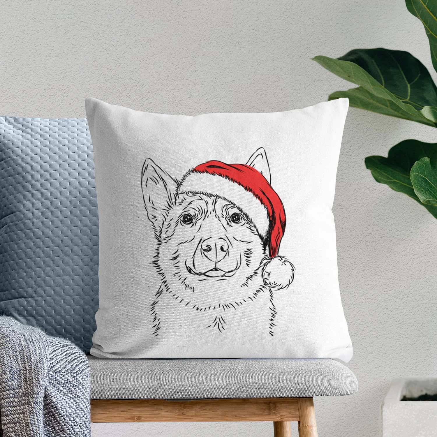 Austin the Heeler - Throw Pillow Cover - Image 10