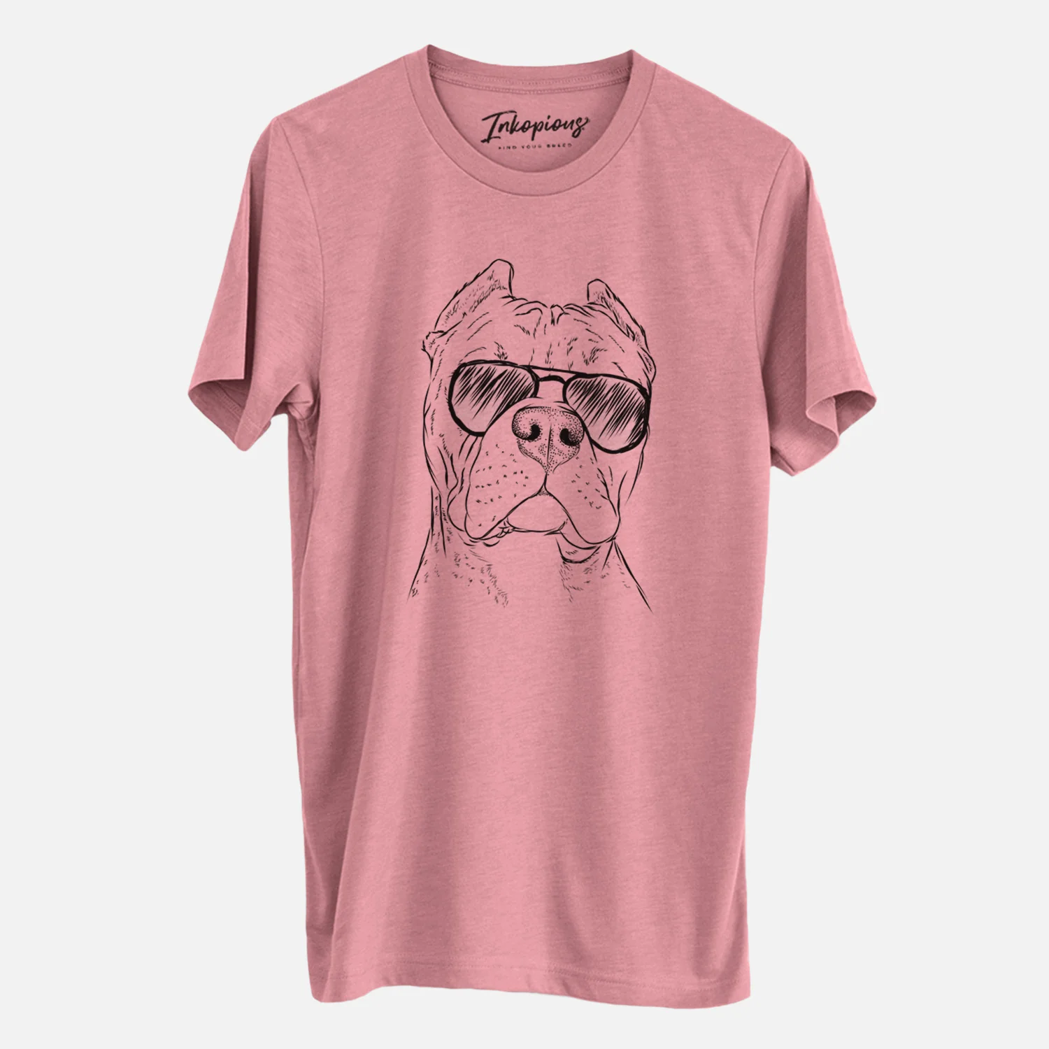 Aviator Bam Bam the Pitbull - Unisex Crewneck - Image 6