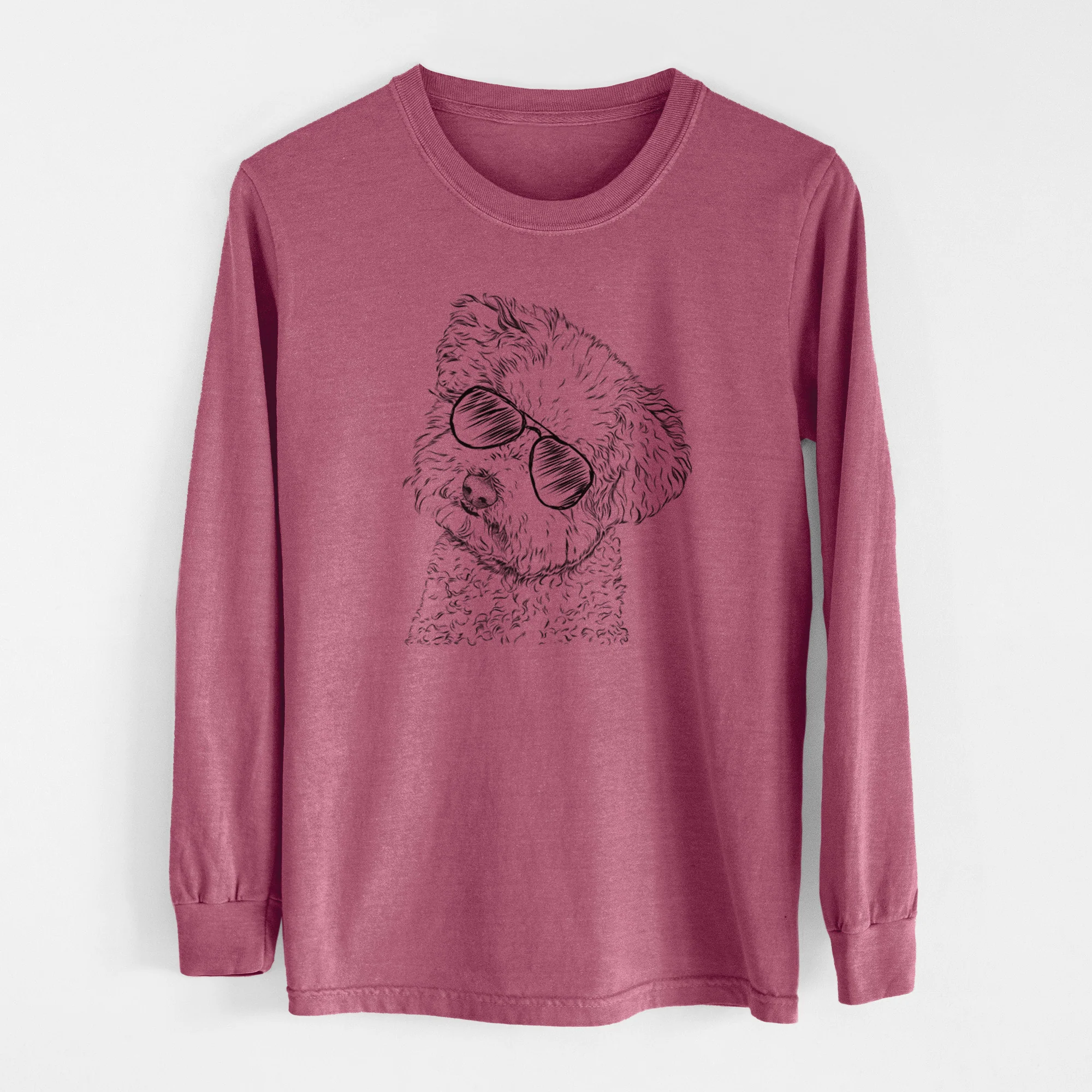 Aviator Bento the Bolognese - Men's Heavyweight 100% Cotton Long Sleeve - Image 11