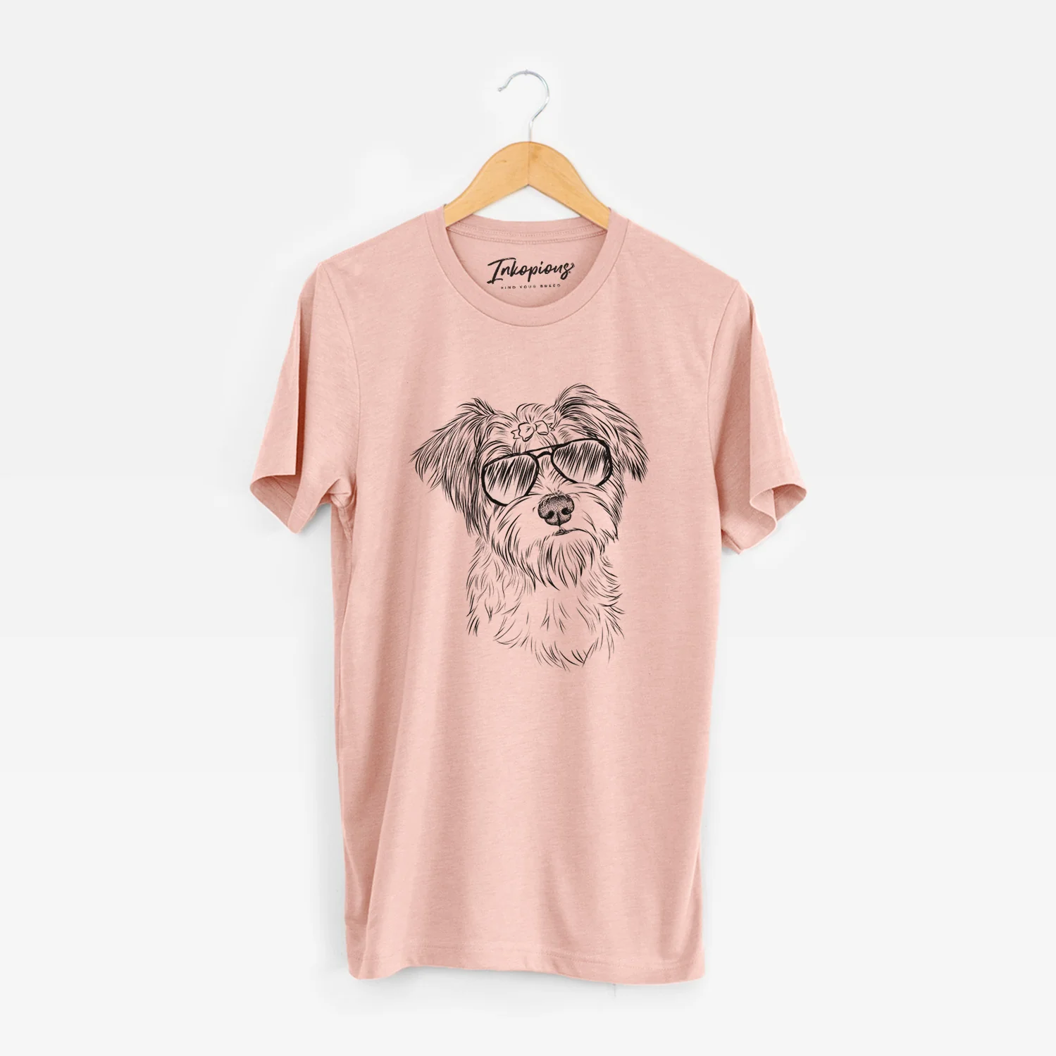 Aviator Birdee the Schnauzer Mix - Unisex Crewneck - Image 9