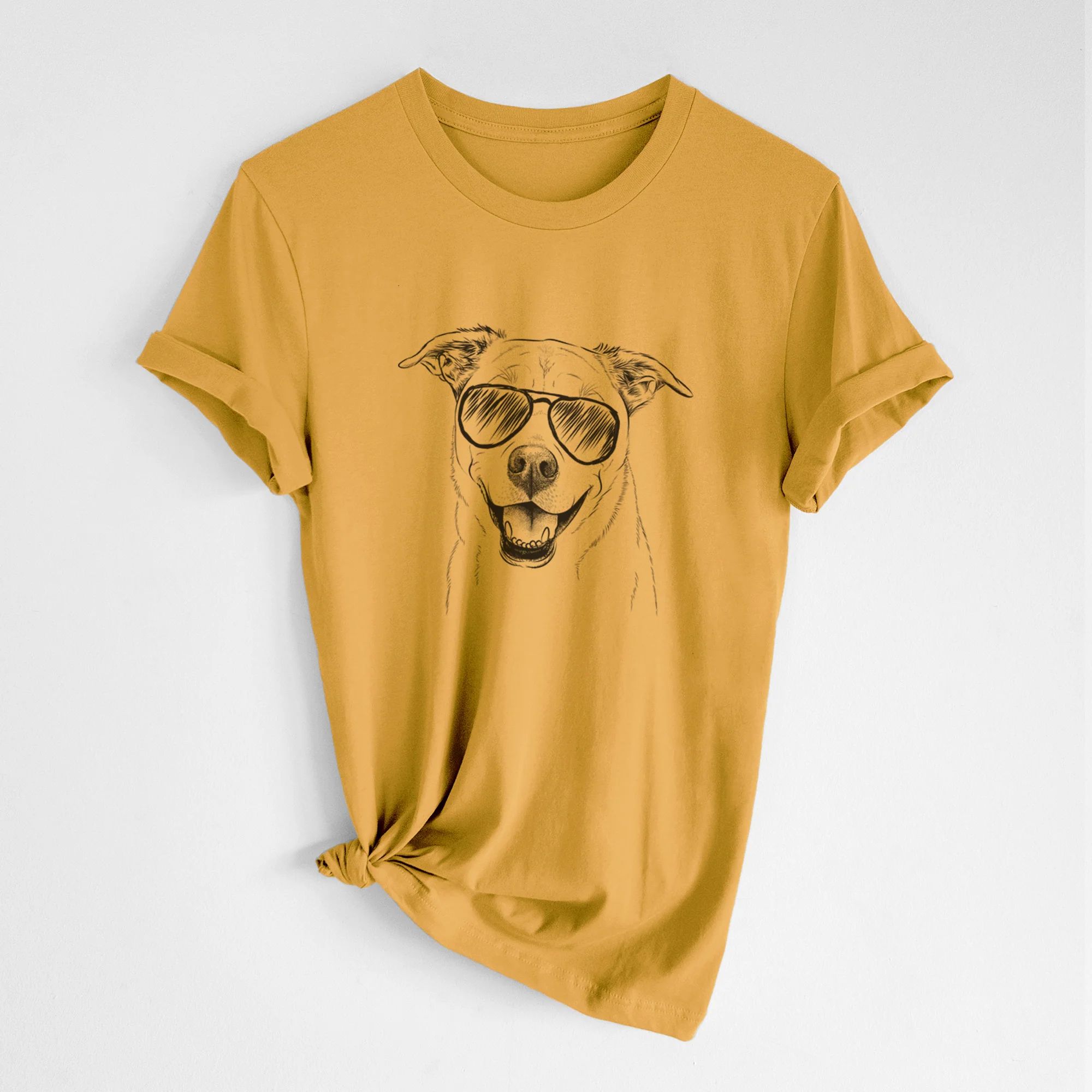 Aviator Carl the Mixed Breed - Unisex Crewneck - Image 9