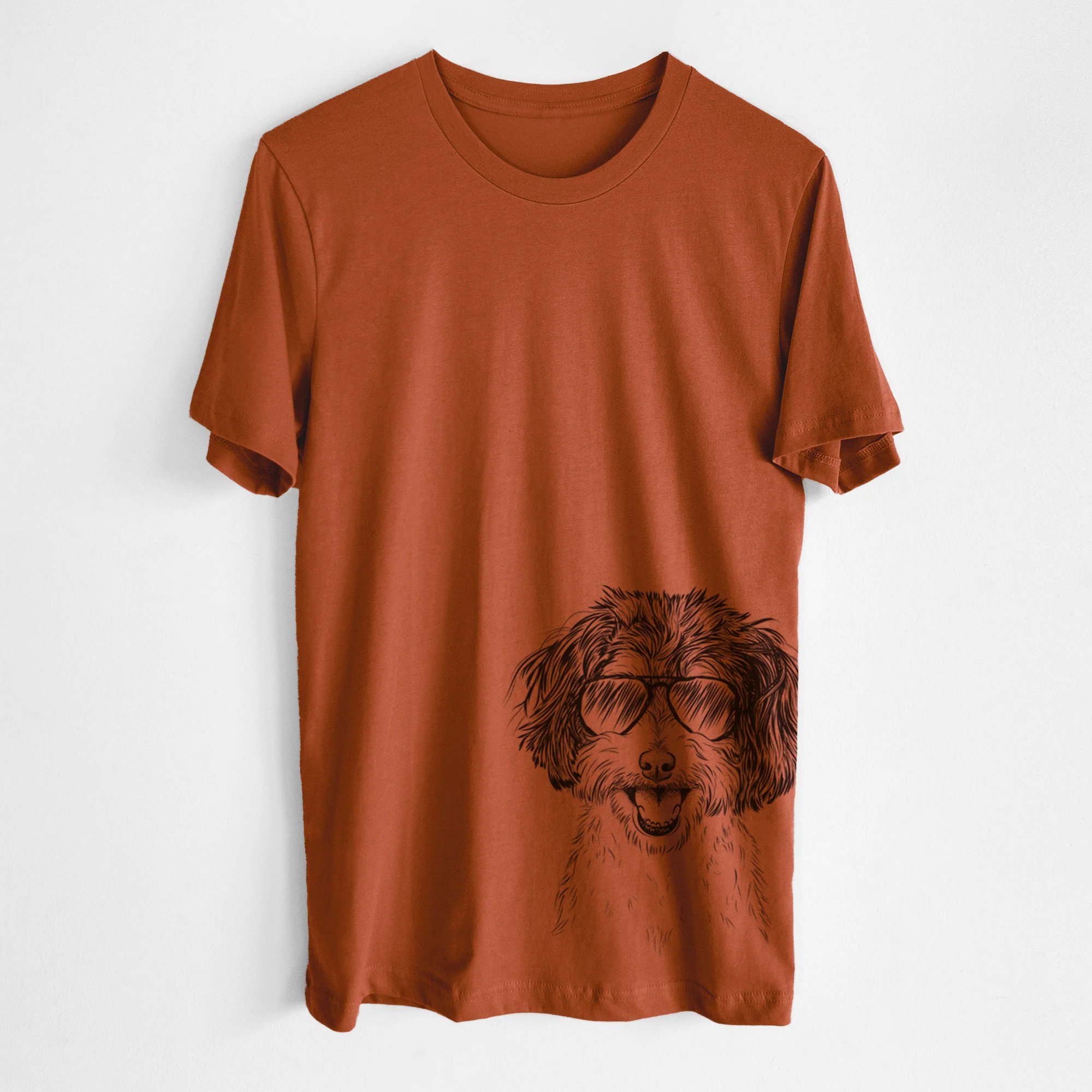 Aviator Carlos the Cavapoo - Unisex Crewneck - Image 15