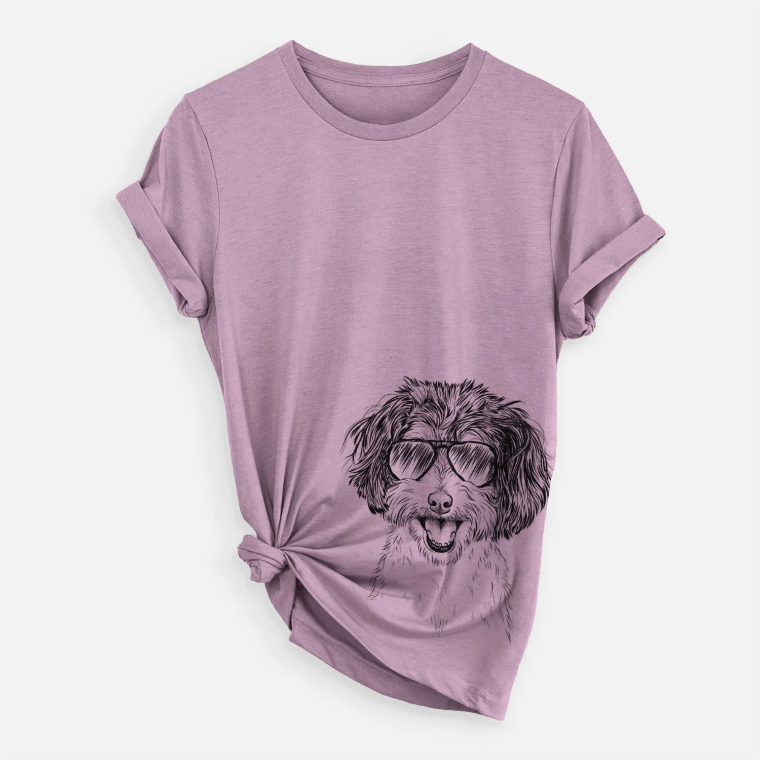 Aviator Carlos the Cavapoo - Unisex Crewneck - Image 16