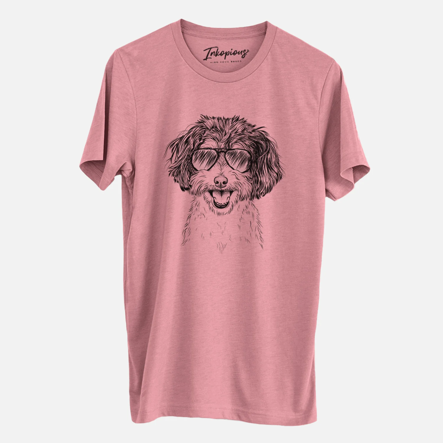 Aviator Carlos the Cavapoo - Unisex Crewneck - Image 6
