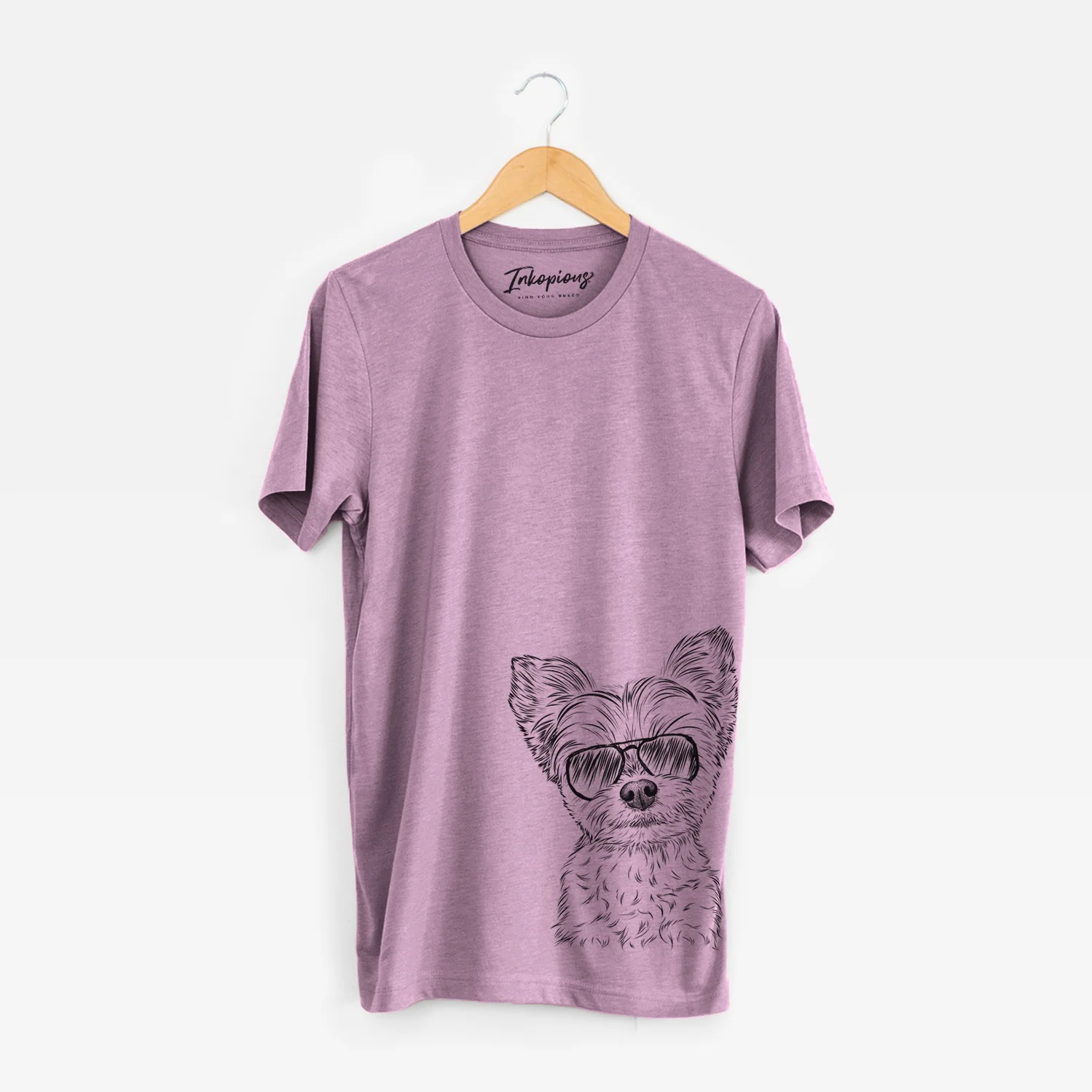 Aviator Chance the Yapper the Yorkshire Terrier - Unisex Crewneck - Image 16