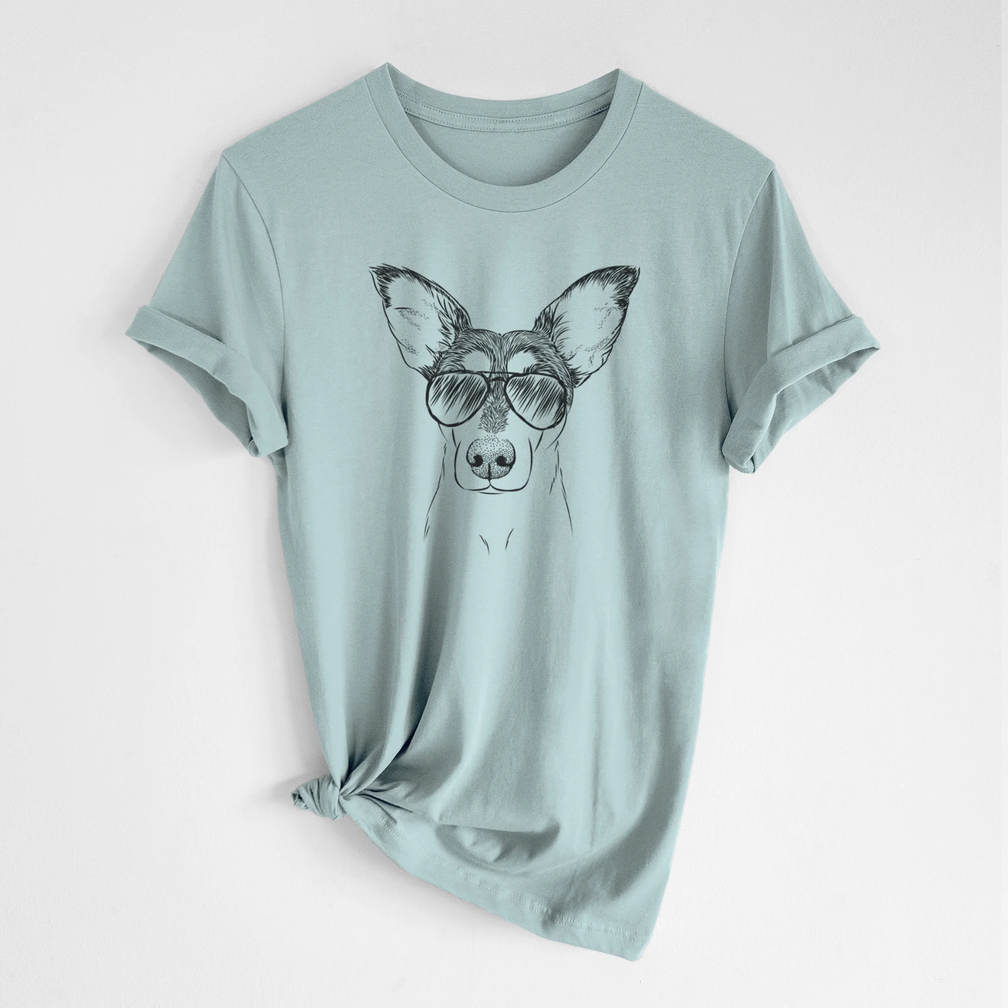 Aviator Chloe the Doxie Mix - Unisex Crewneck - Image 5