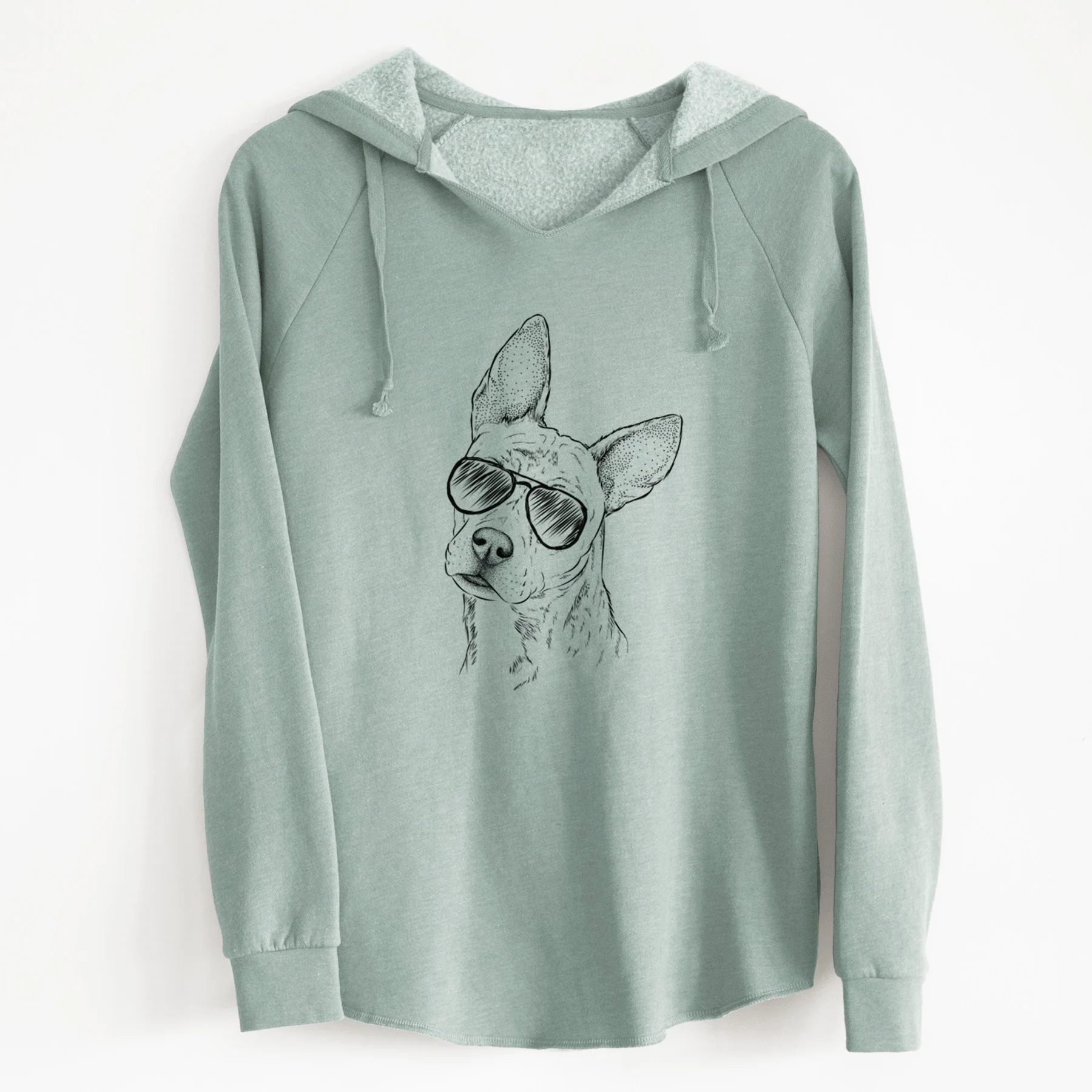 Aviator Diesel the Mixed Breed - Cali Wave Hooded Sweatshirt - Image 6