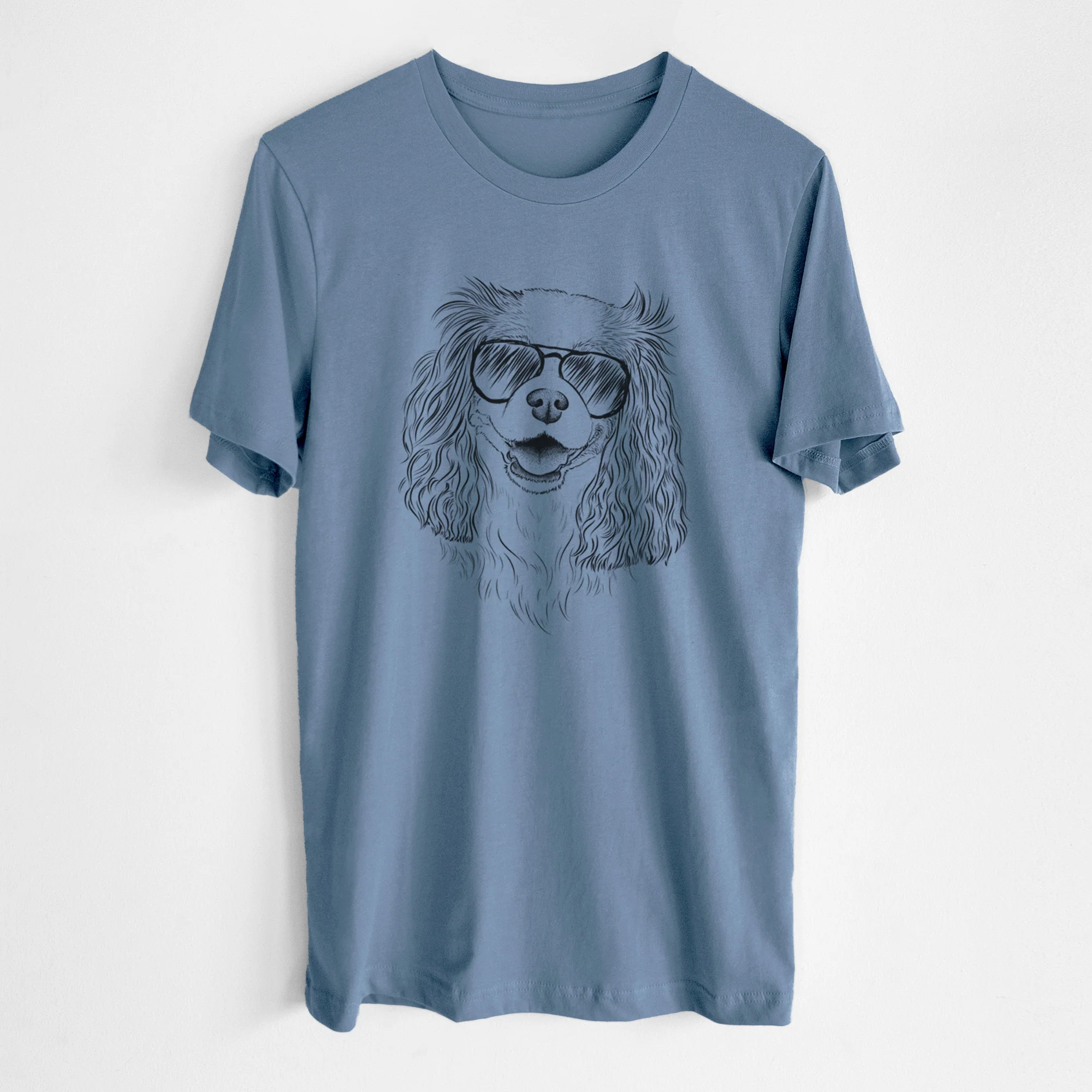 Aviator Halley Comet the Cavalier King Charles Spaniel - Unisex Crewneck