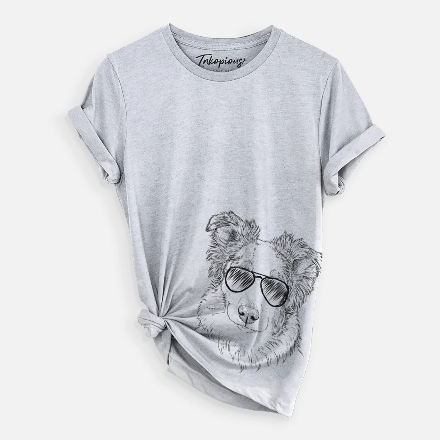 Aviator HoneyBee the Miniature Australian Shepherd - Unisex Crewneck - Image 10