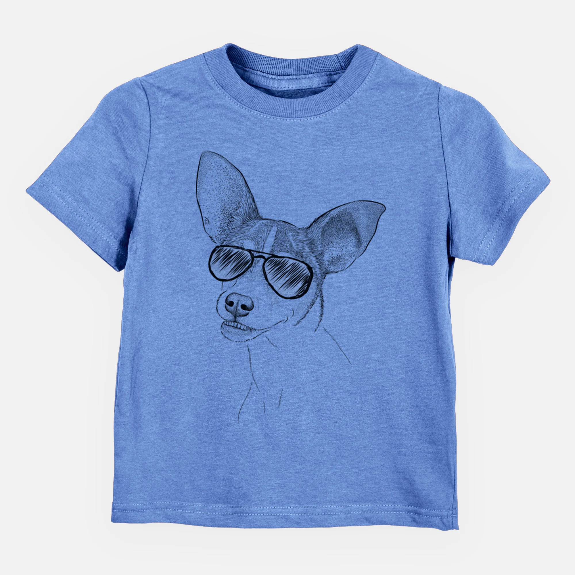 Aviator Kailani the Chihuahua Mix - Kids/Youth/Toddler Shirt - Image 6