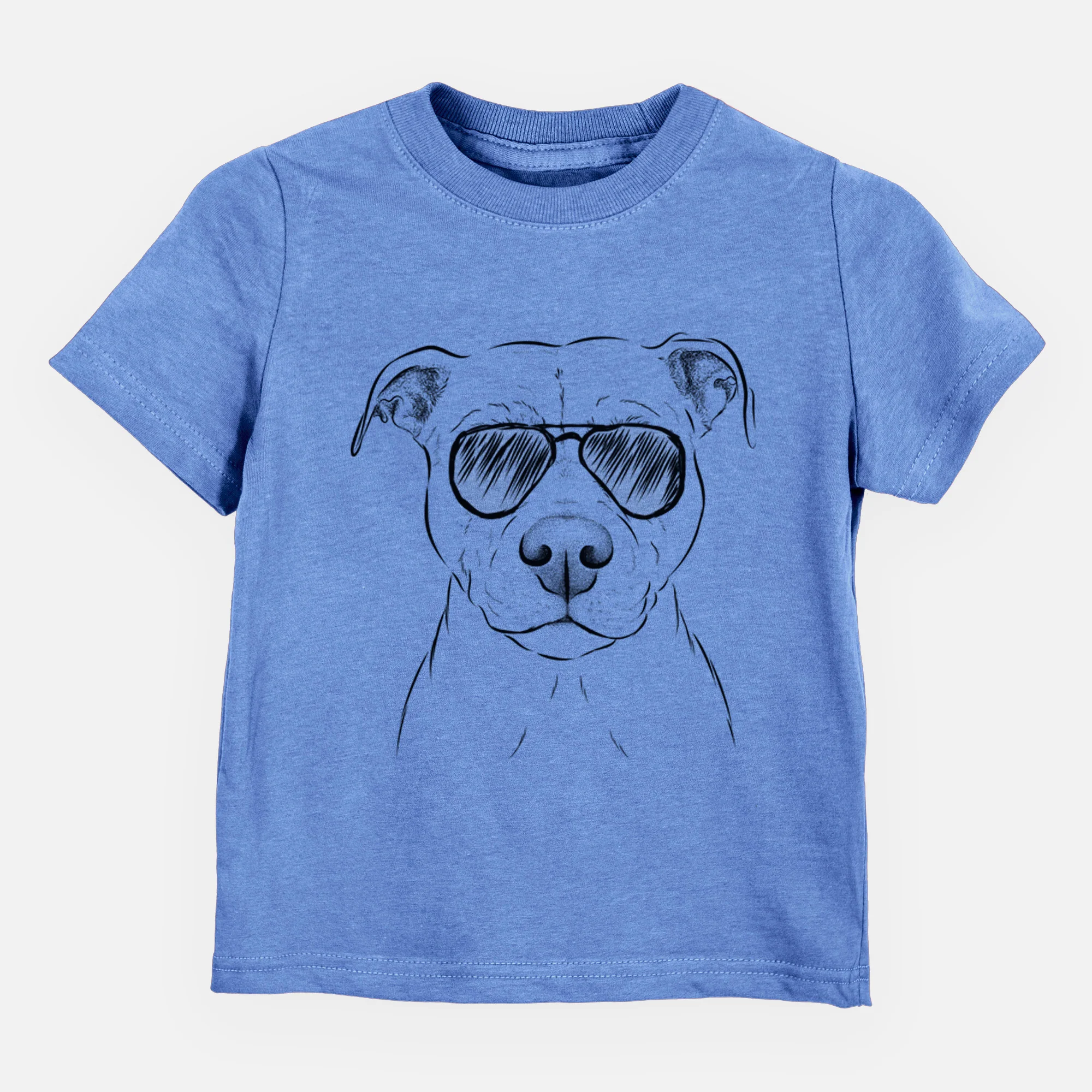 Aviator Khaleesi the Pitbull - Kids/Youth/Toddler Shirt - Image 6