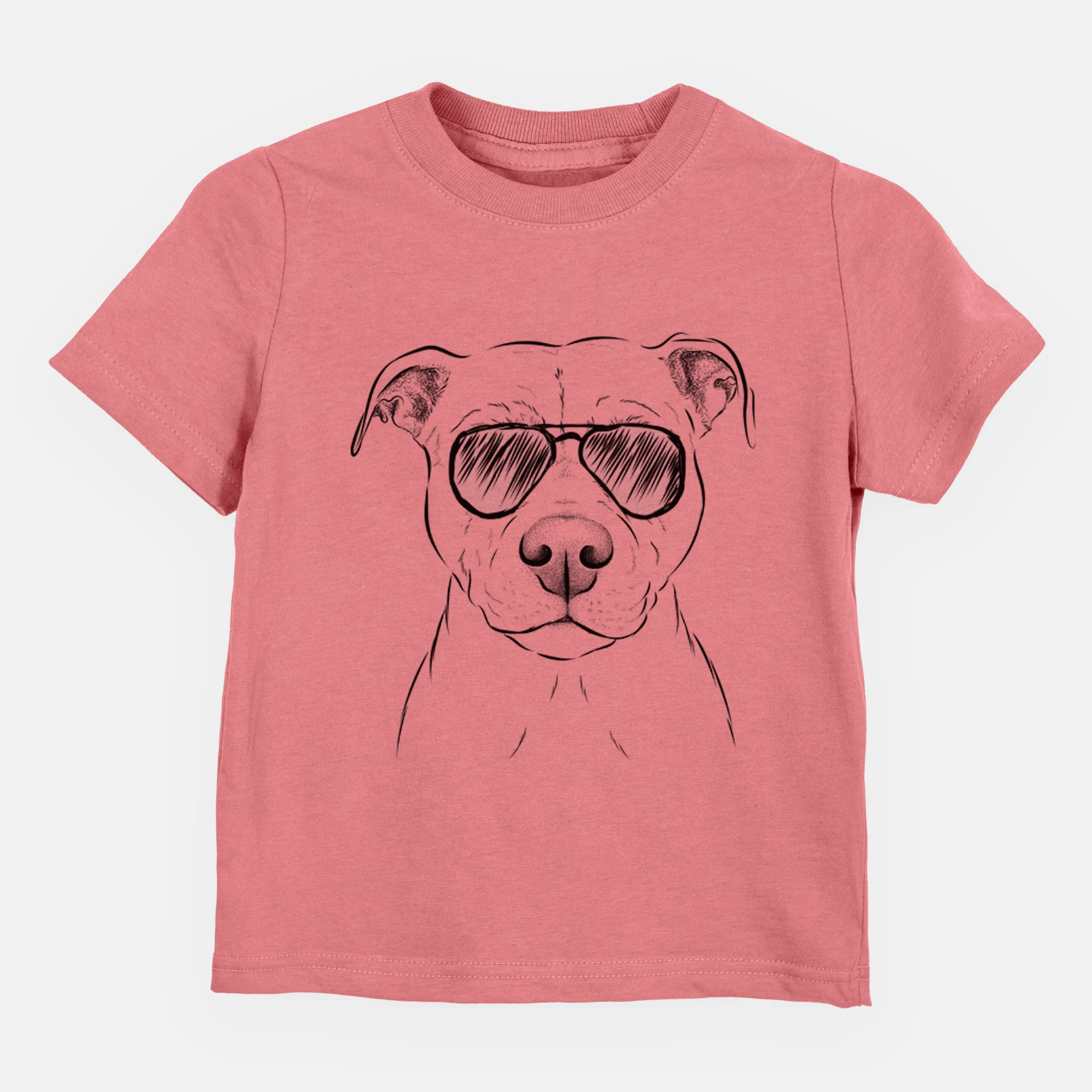 Aviator Khaleesi the Pitbull - Kids/Youth/Toddler Shirt - Image 7