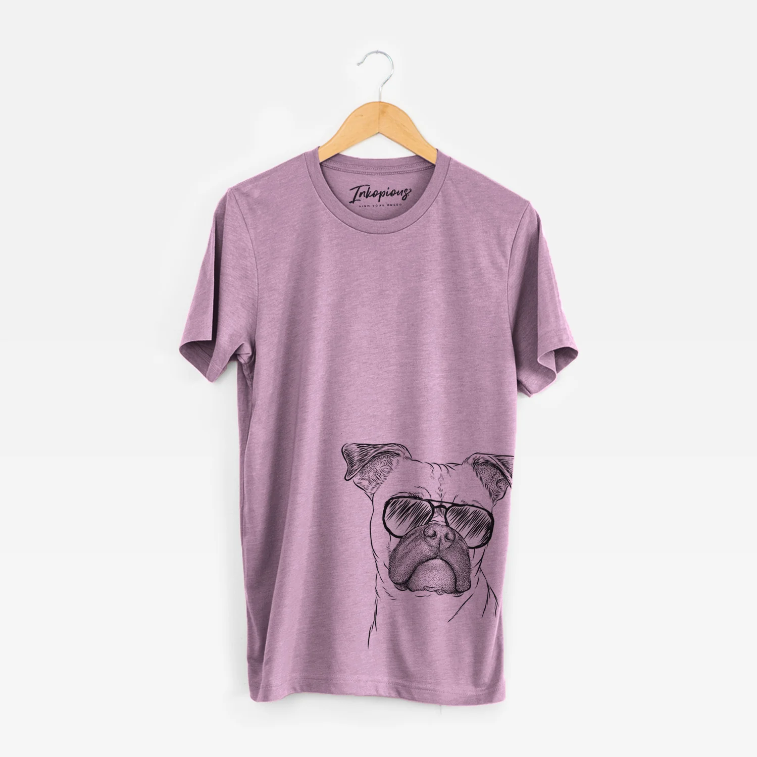 Aviator Mack the Bugg (Boston Terrier/Pug) - Unisex Crewneck - Image 16