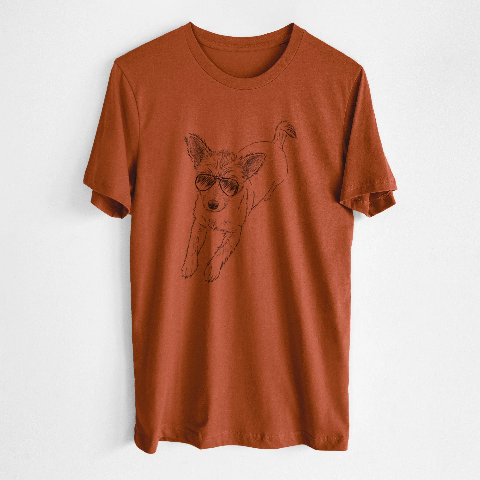 Aviator Maisie the Terrier Mix - Unisex Crewneck - Image 7