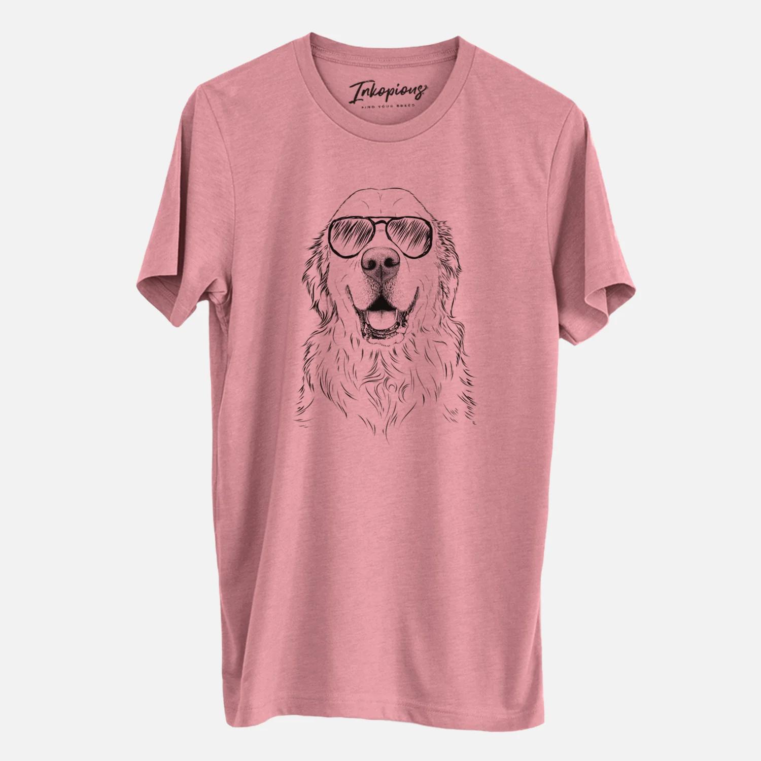 Aviator Maximus the Golden Retriever - Unisex Crewneck - Image 6