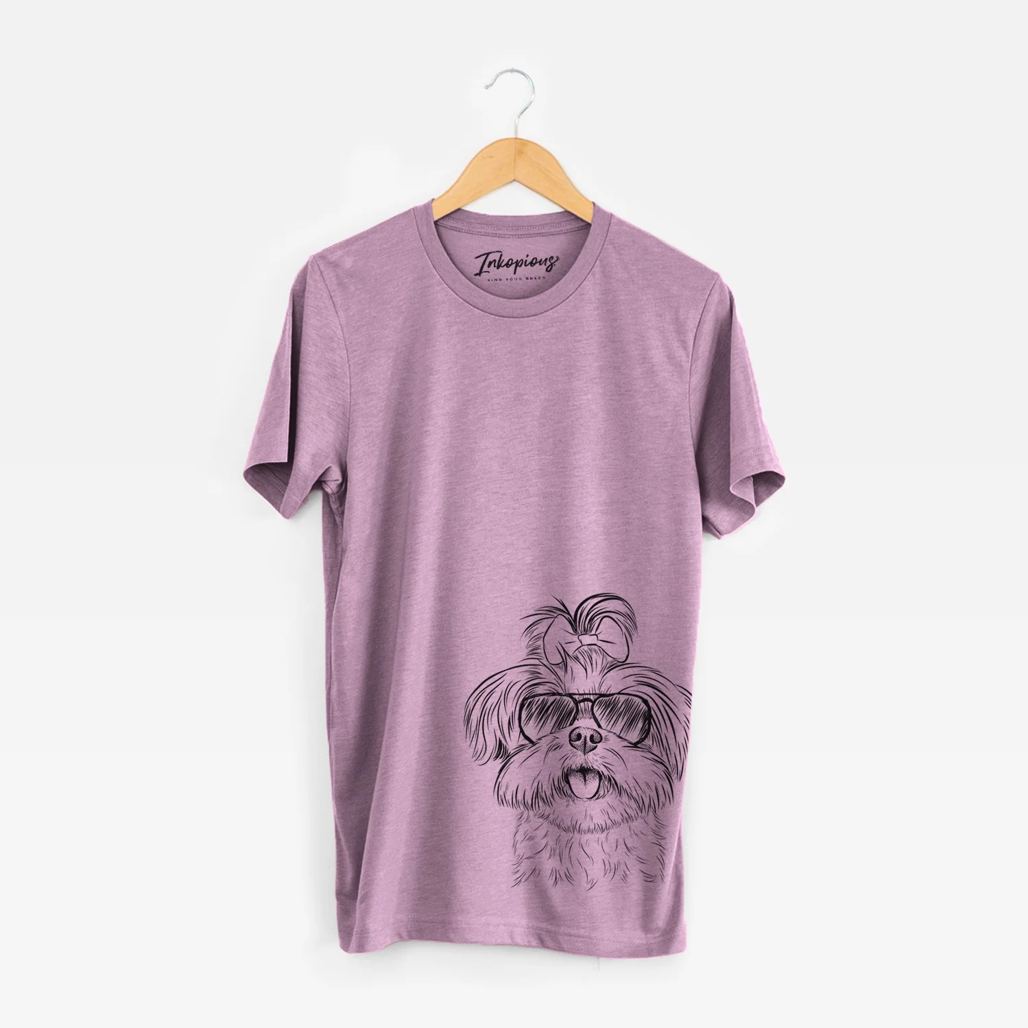 Aviator Pebbles the Shorkie - Unisex Crewneck - Image 14