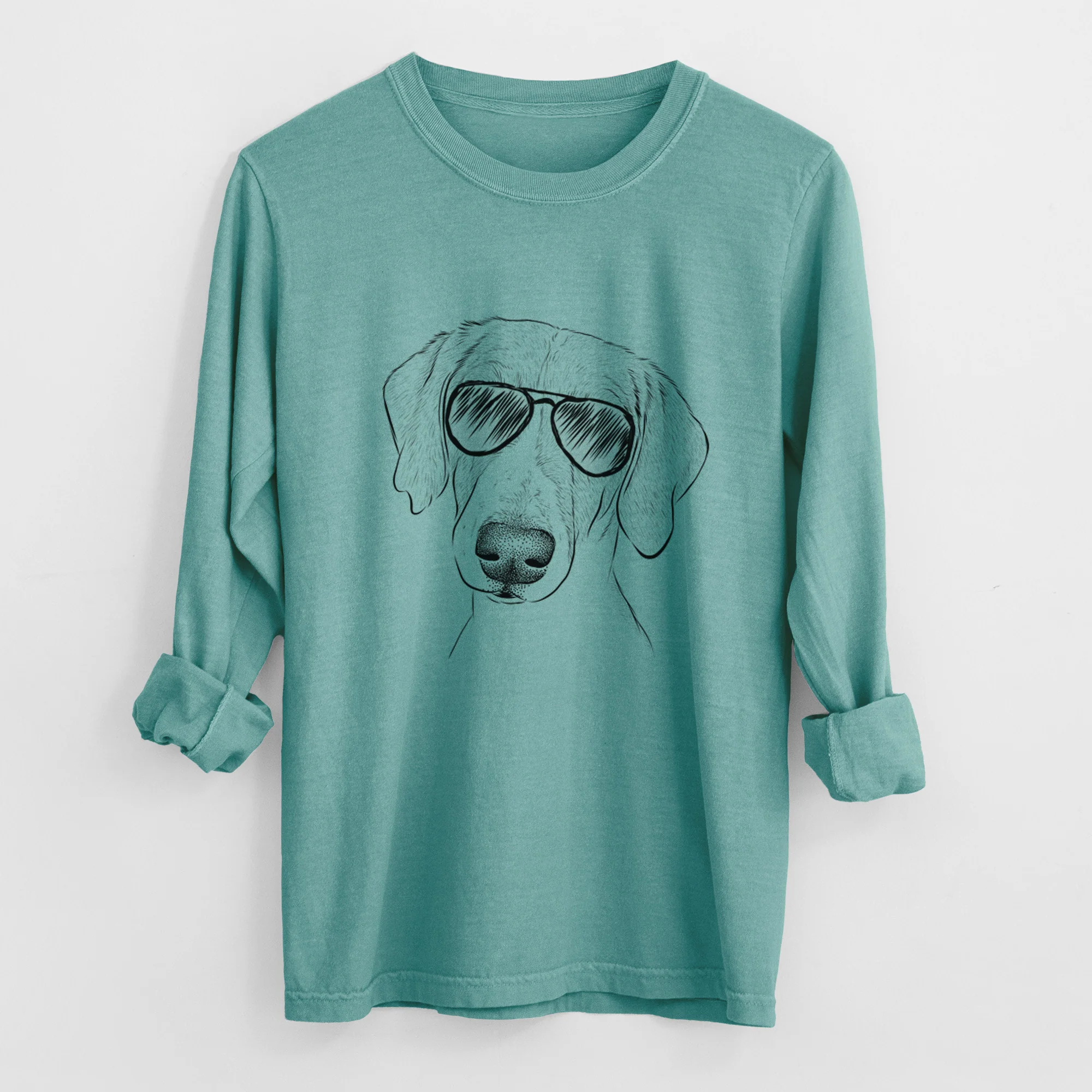 Aviators Stanley the Foxhound - Heavyweight 100% Cotton Long Sleeve - Image 8