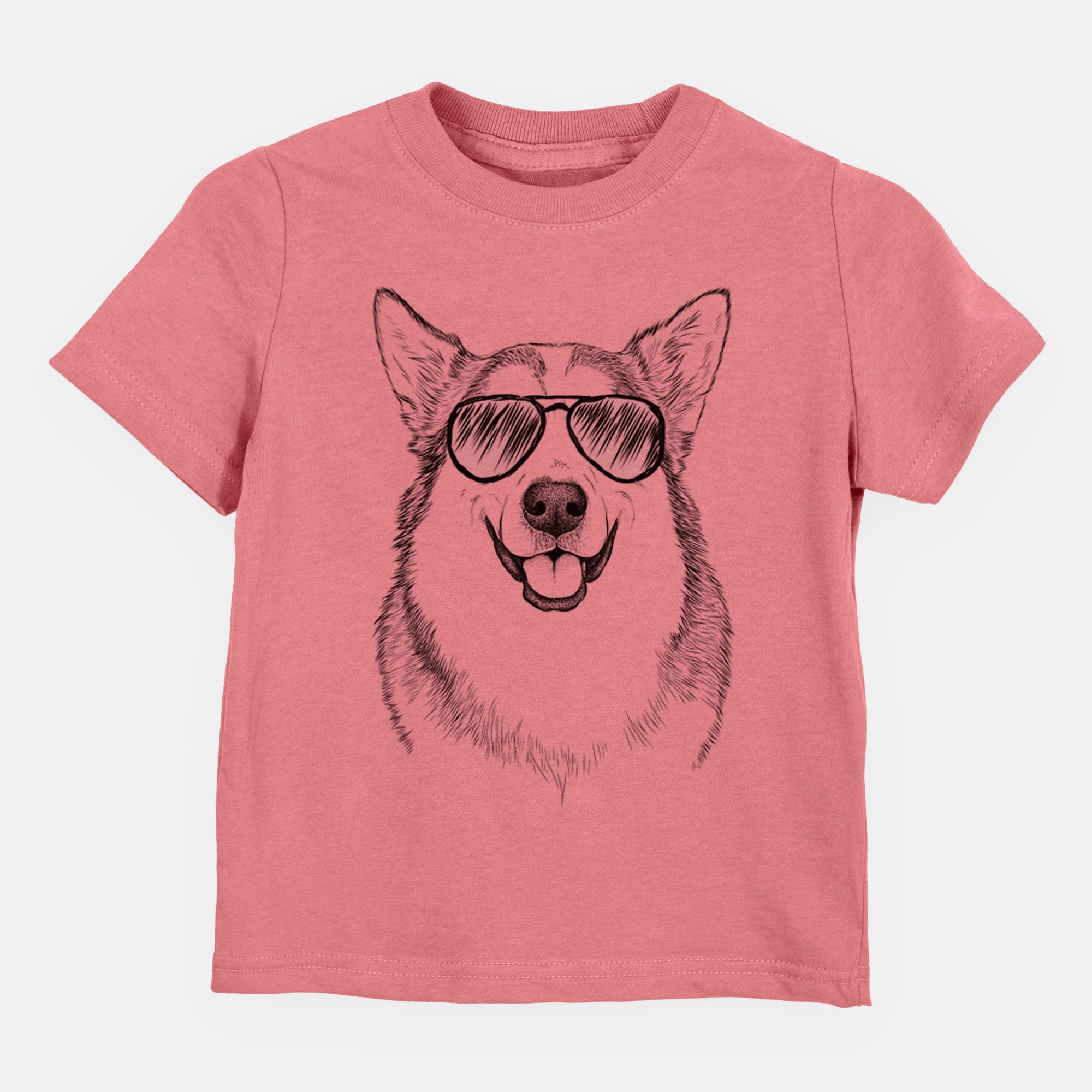 Aviator Vader the Alaskan Malamute - Kids/Youth/Toddler Shirt - Image 7