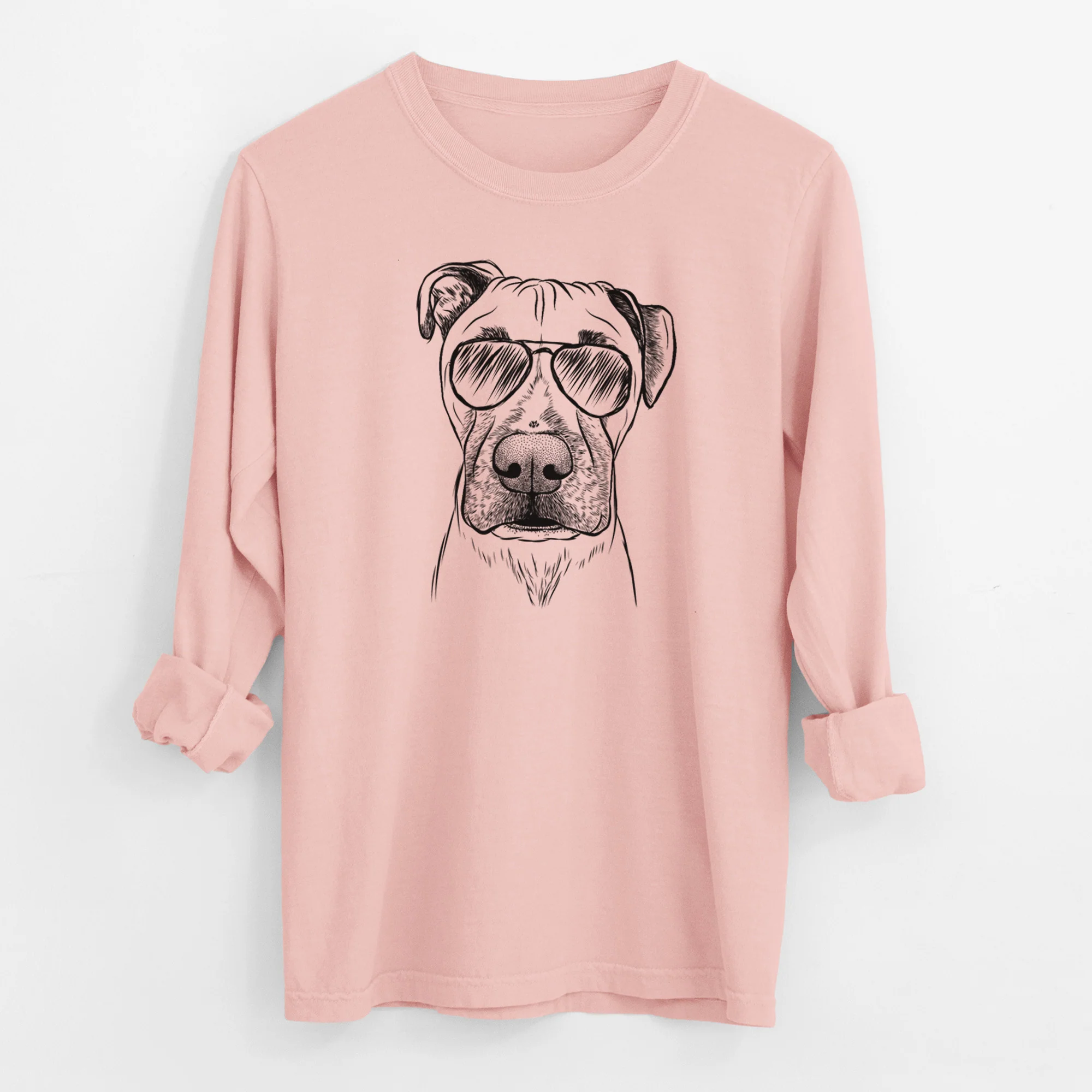 Aviator Waylon the Boxane - Men's Heavyweight 100% Cotton Long Sleeve - Image 12