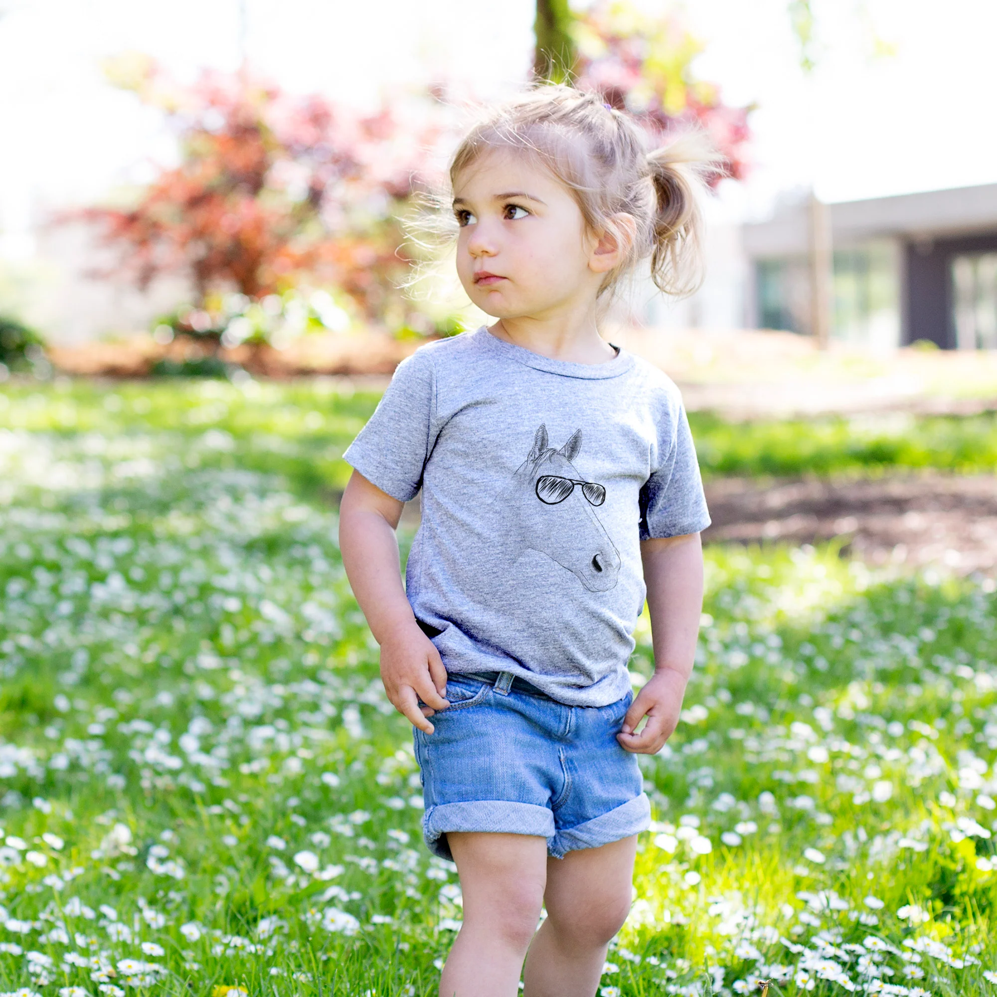 Aviator Westley the Horse - Kids/Youth/Toddler Shirt - Image 2