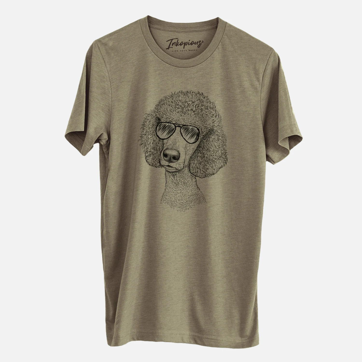 Aviator Yuki the Poodle - Unisex Crewneck - Image 3