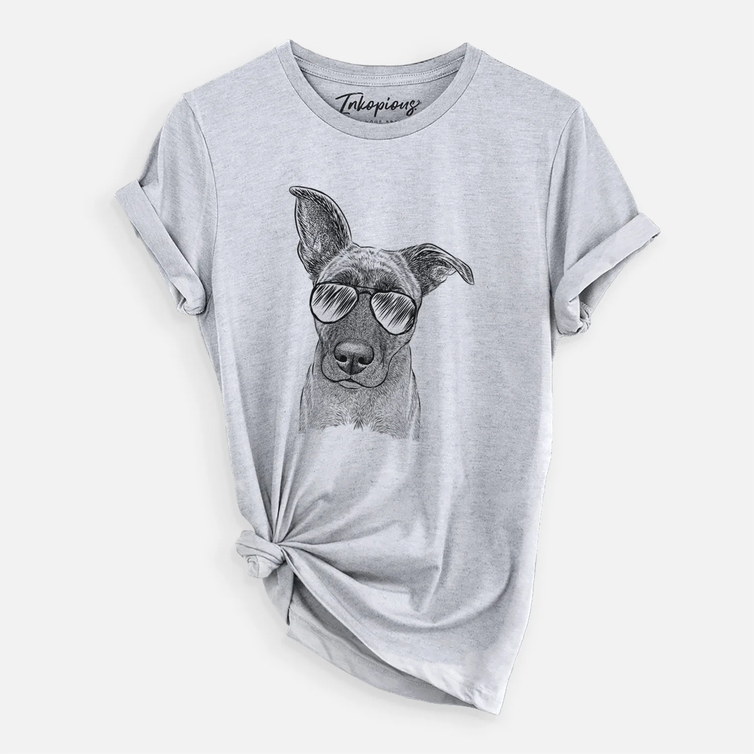 Aviator Zoey the Mixed Breed - Unisex Crewneck - Image 3