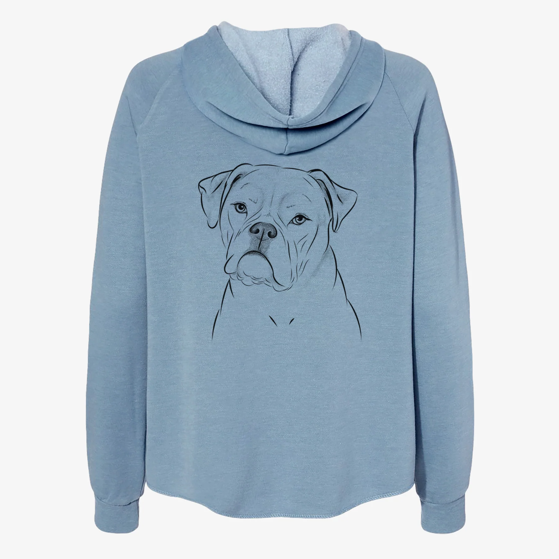 Babe the AmericanBulldog - Women's Cali Wave Zip-Up Sweatshirt - Image 6