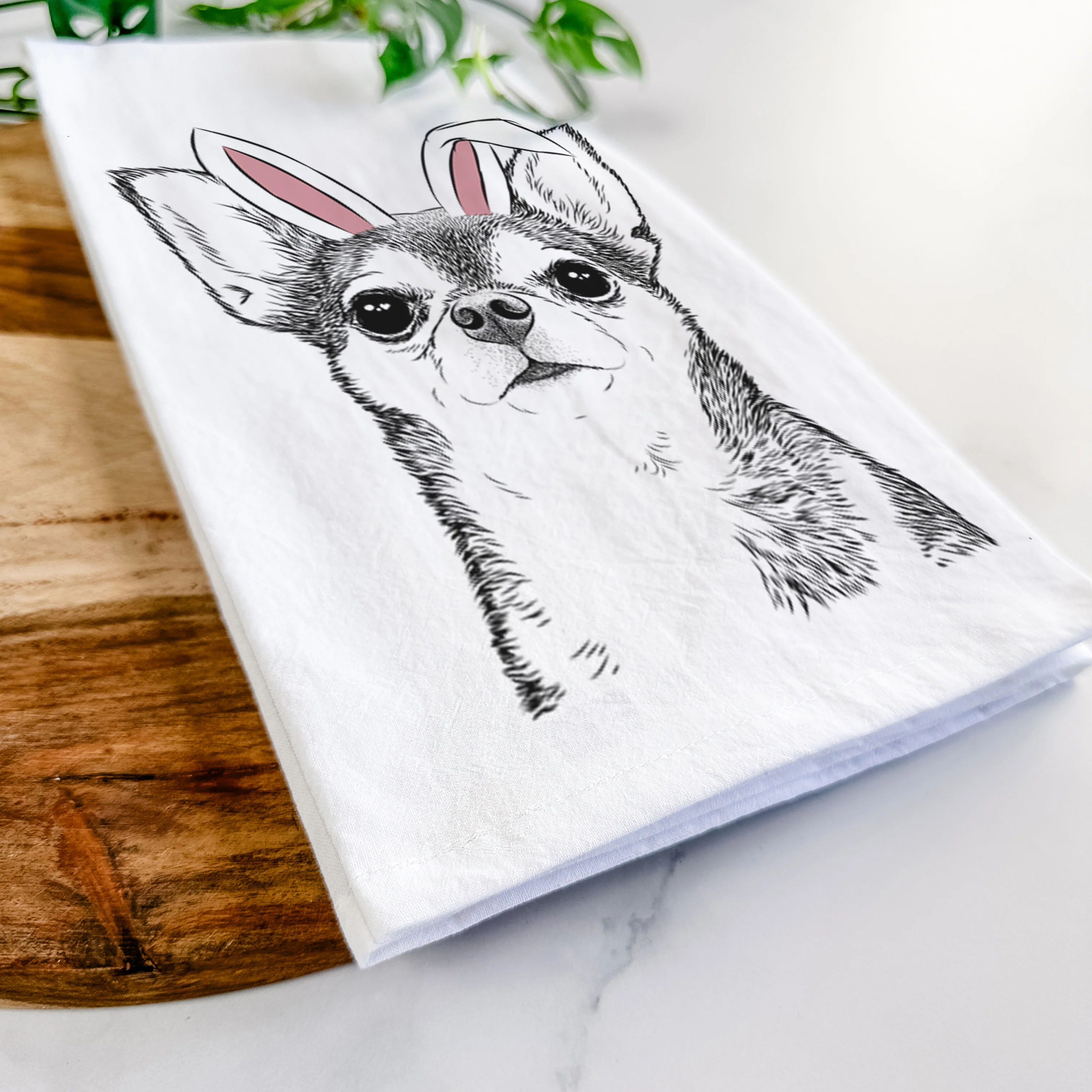Baby the Chihuahua Tea Towel - Image 14