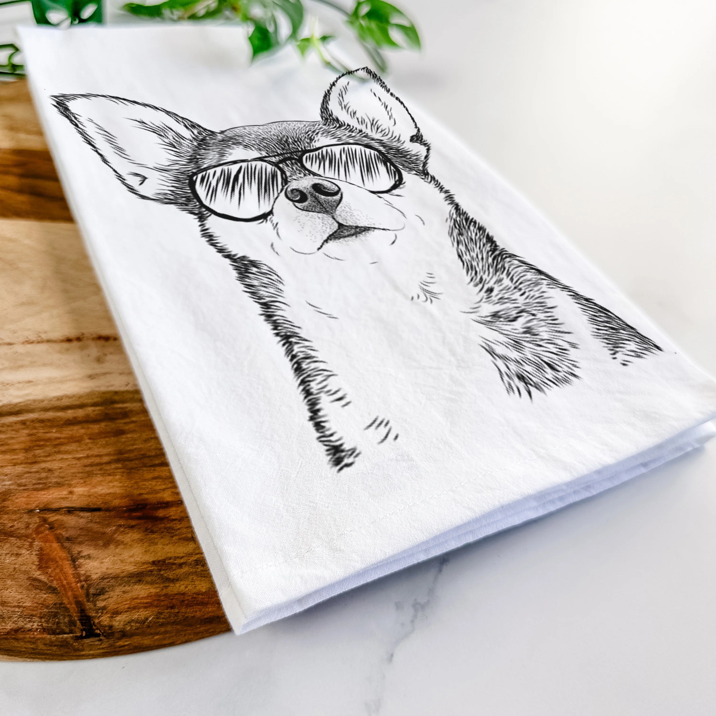 Baby the Chihuahua Tea Towel - Image 6