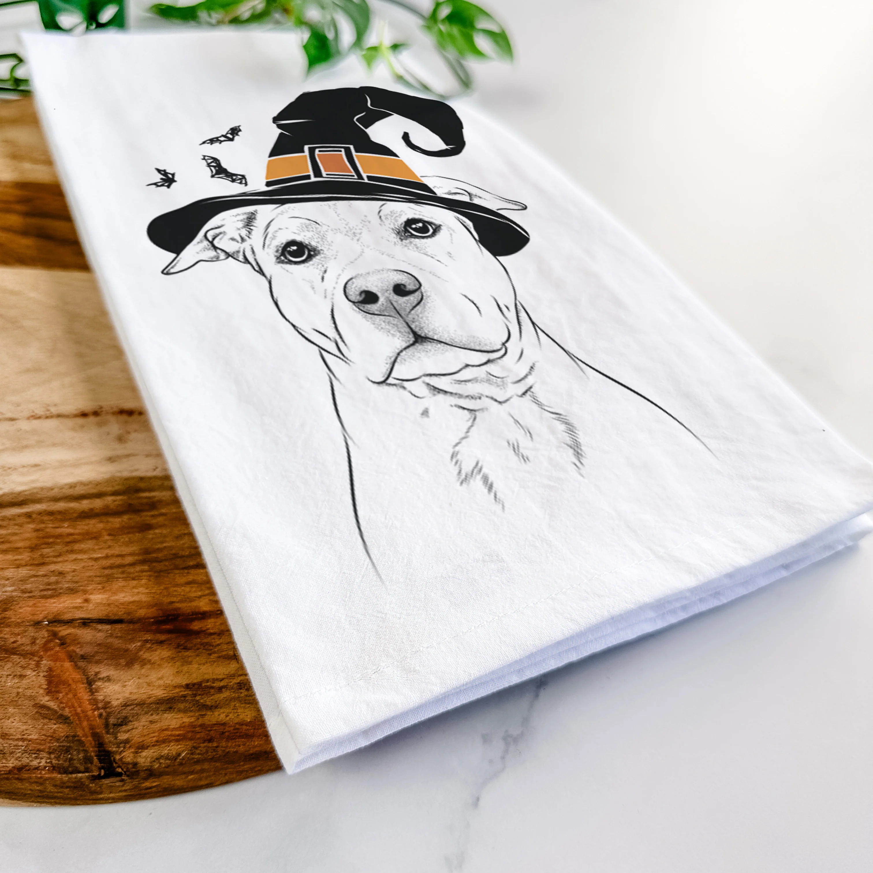 Bailey the American Staffordshire Terrier Tea Towel - Image 8