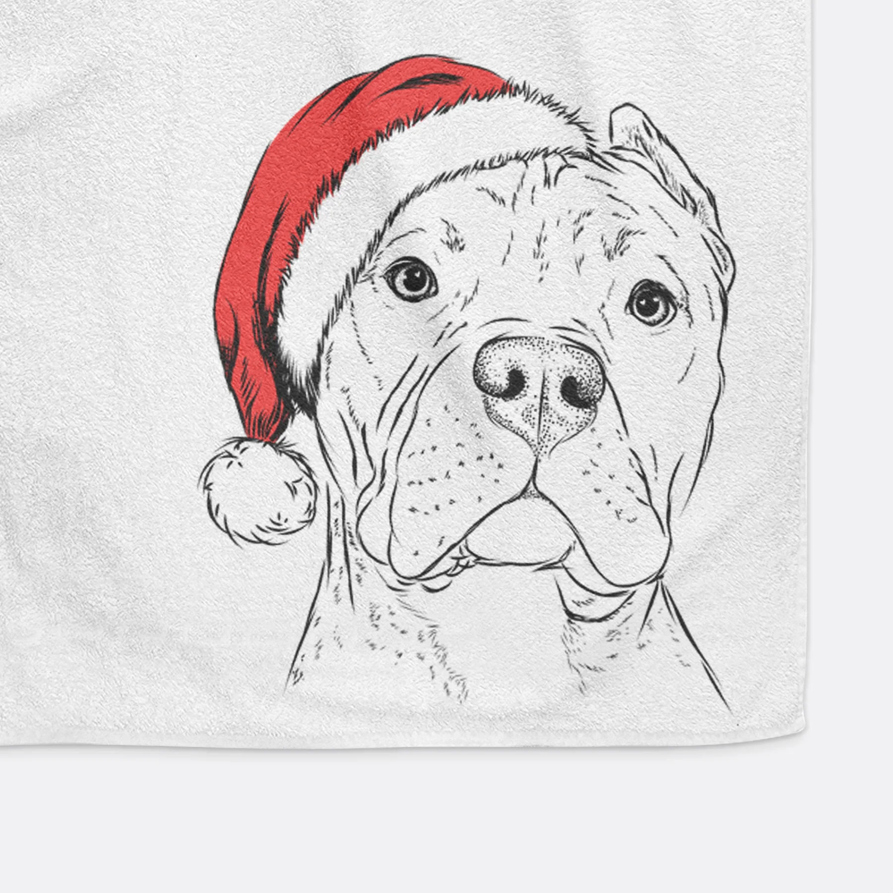 Bam Bam the Pitbull Decorative Hand Towel - Image 10