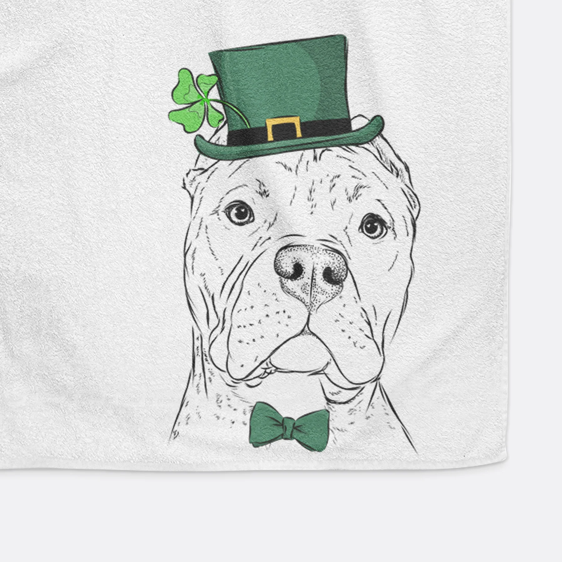 Bam Bam the Pitbull Decorative Hand Towel - Image 14