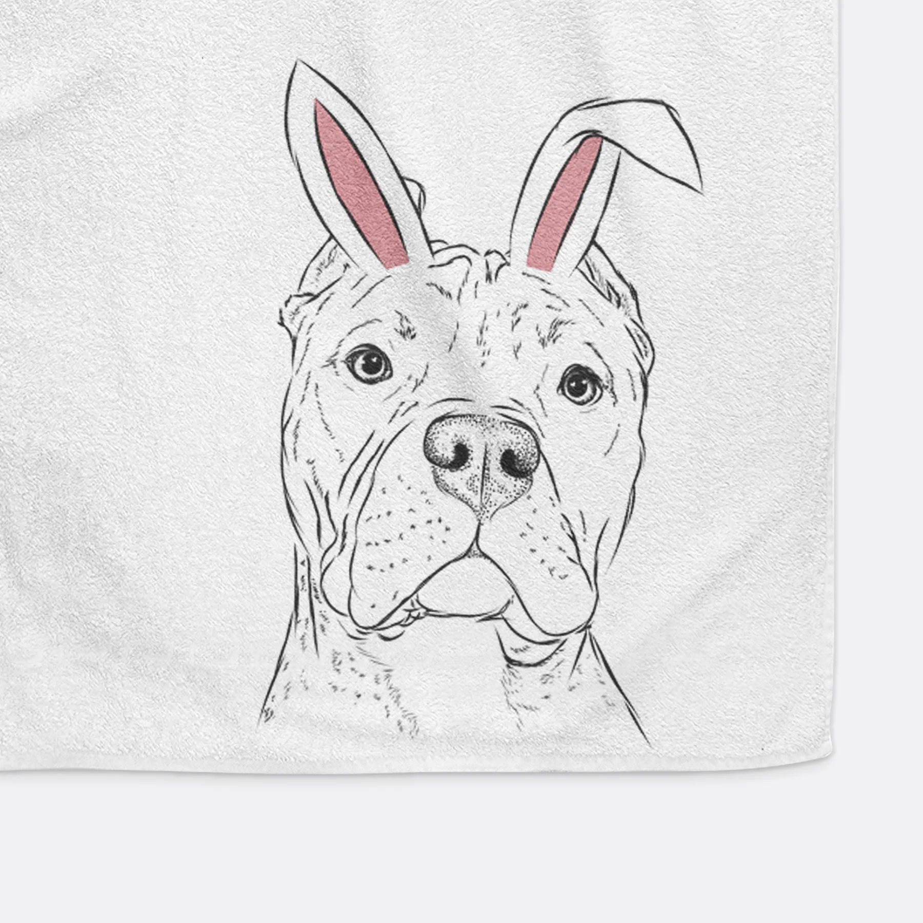 Bam Bam the Pitbull Decorative Hand Towel - Image 15