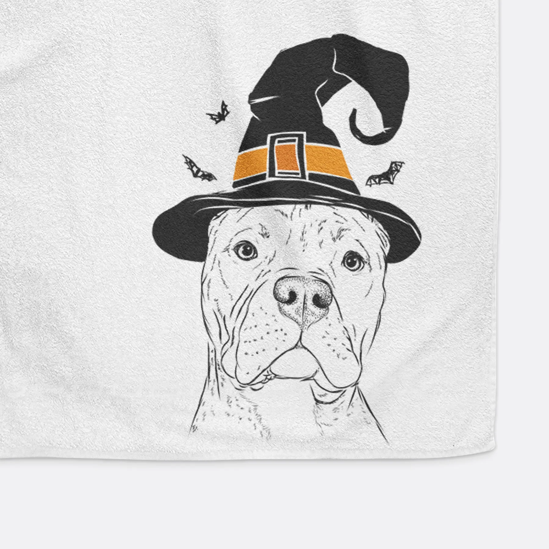Bam Bam the Pitbull Decorative Hand Towel - Image 9