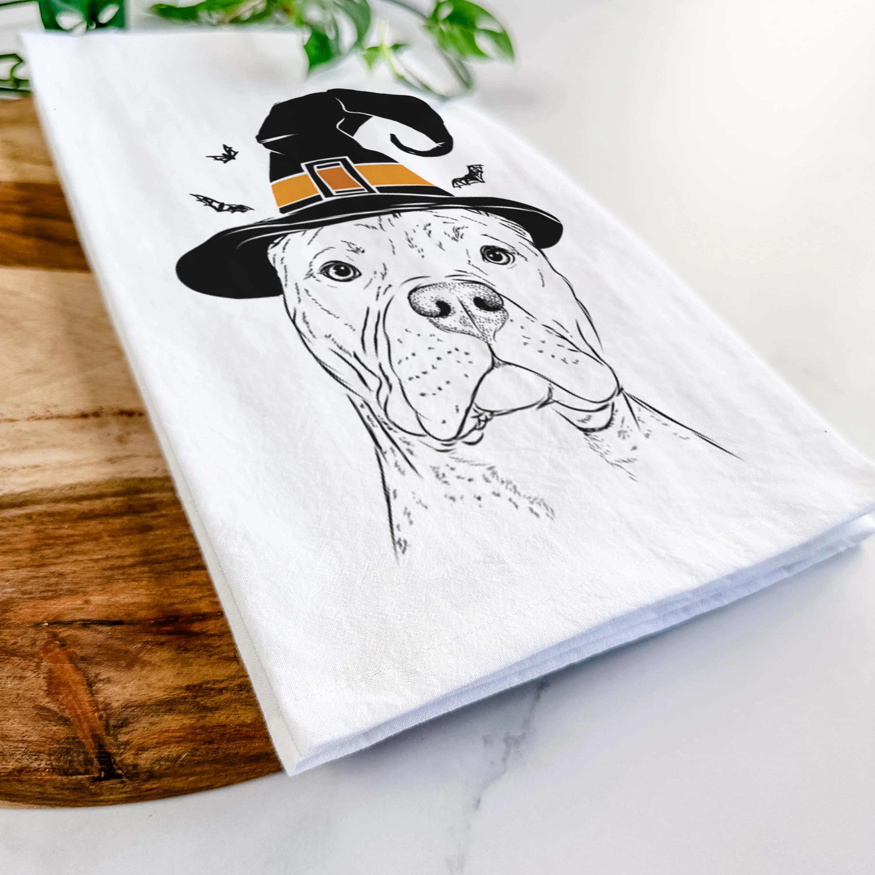 Bam Bam the Pitbull Tea Towel - Image 8