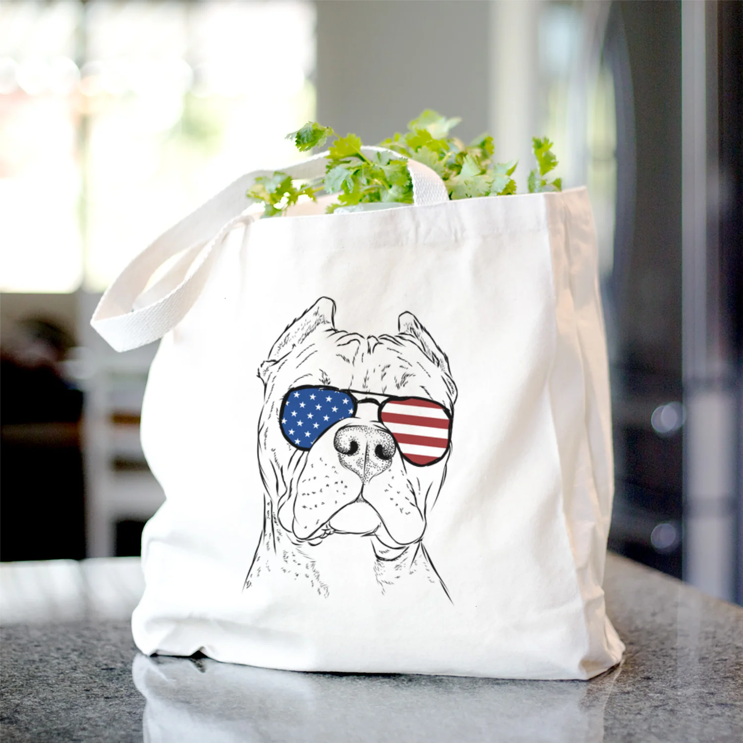 Bam Bam the Pitbull - Tote Bag - Image 4