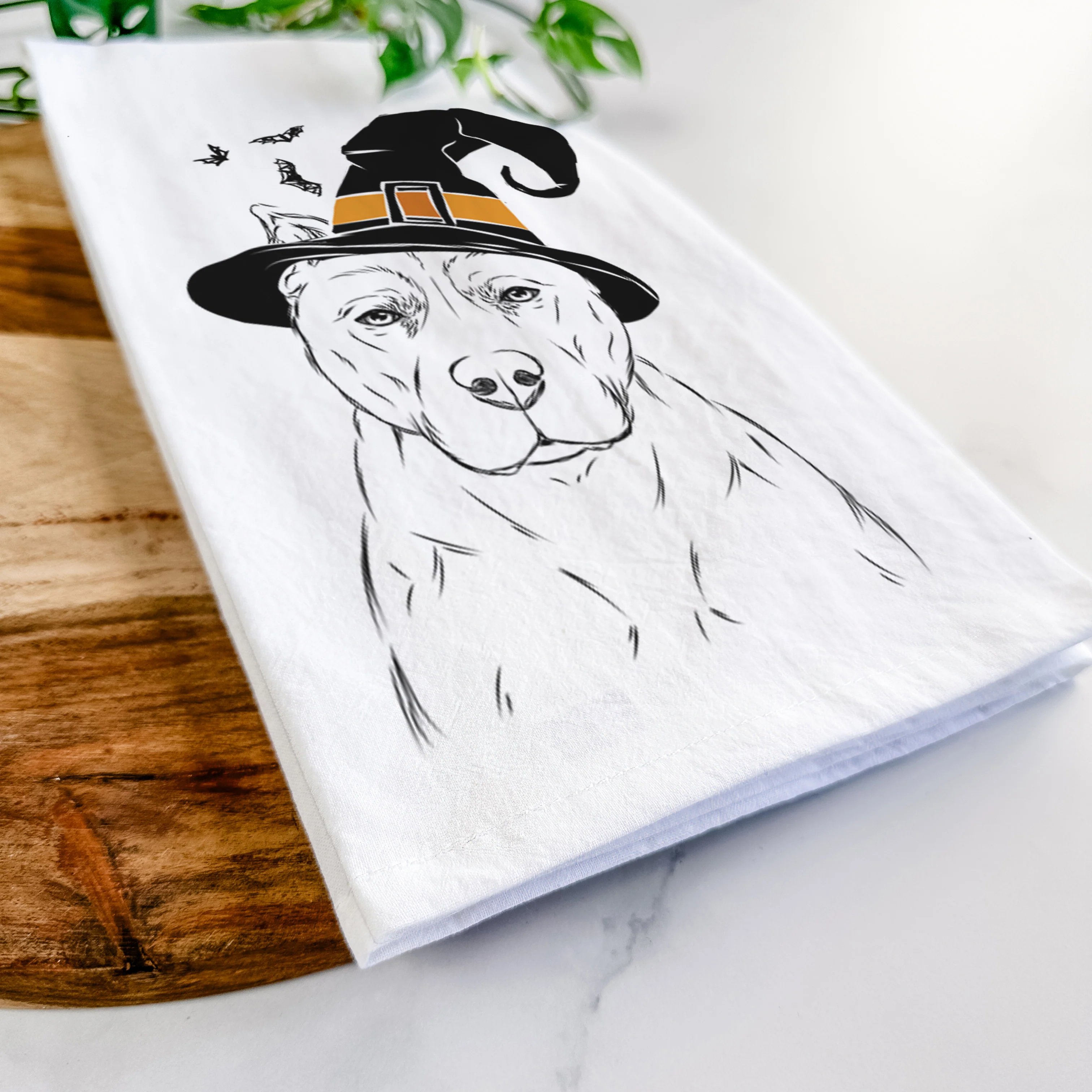 Bane the Pitbull Mix Tea Towel - Image 8