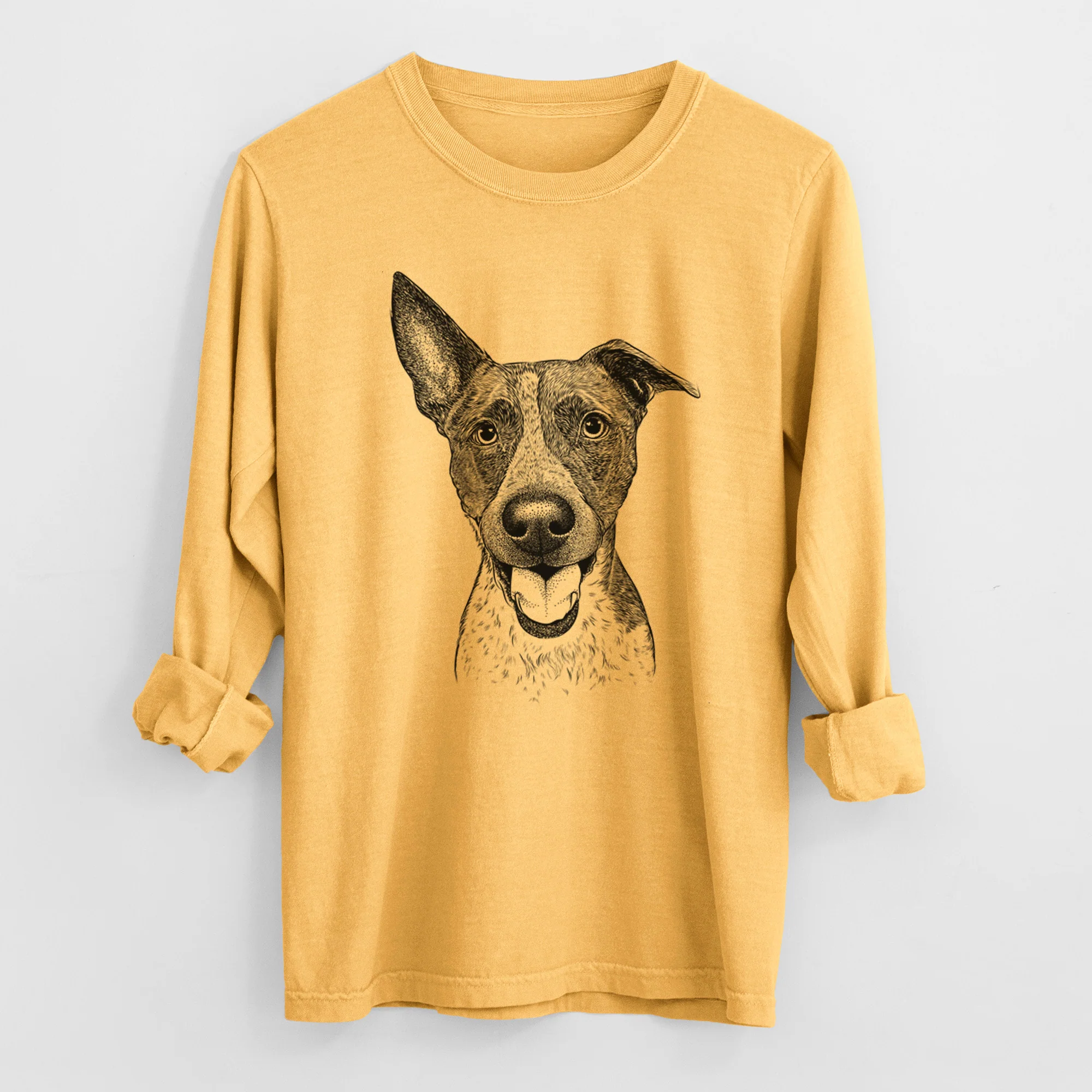 Bare Amigo the Heeler Mix - Heavyweight 100% Cotton Long Sleeve - Image 2